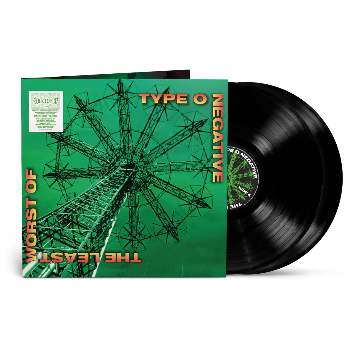 TYPE O NEGATIVE 'THE LEAST WORST OF...' 2LP
