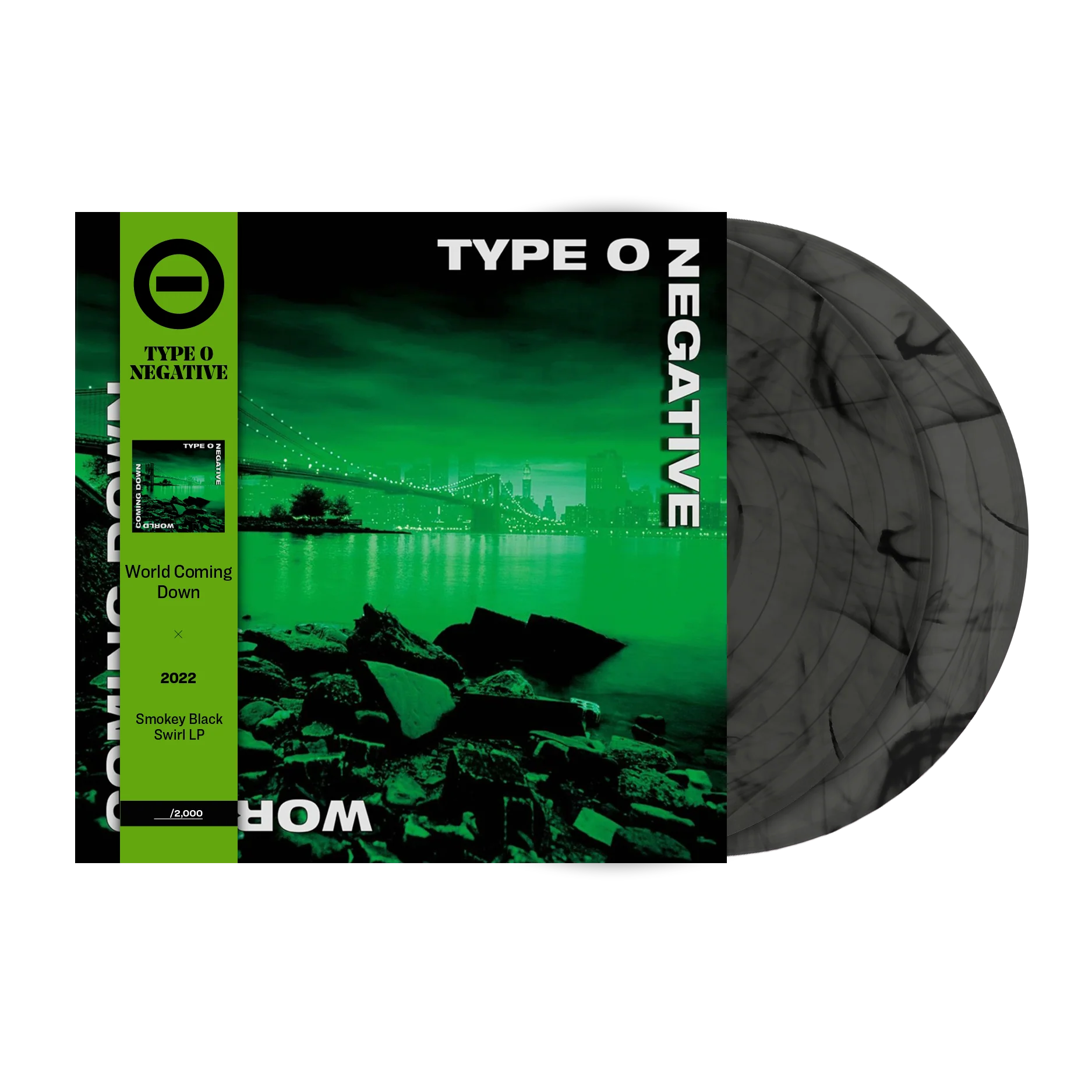 REVOLVER x TYPE O NEGATIVE 'WORLD COMING DOWN' – LP + BOOK OF TYPE O NEGATIVE SPECIAL COLLECTOR'S EDITION