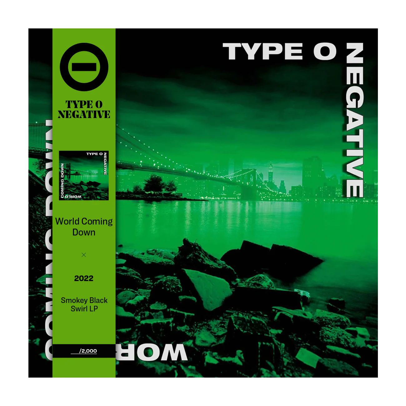 REVOLVER x TYPE O NEGATIVE 'WORLD COMING DOWN' – LP + BOOK OF TYPE O NEGATIVE SPECIAL COLLECTOR'S EDITION - Image 4