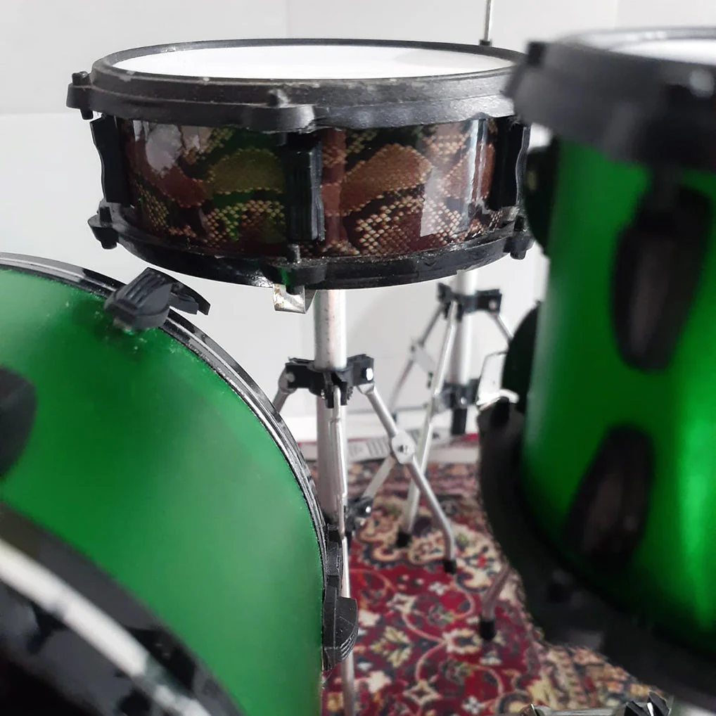 TYPE O NEGATIVE - JOHNNY KELLY - MINI DRUM KIT – ONLY 200 MADE - Image 3