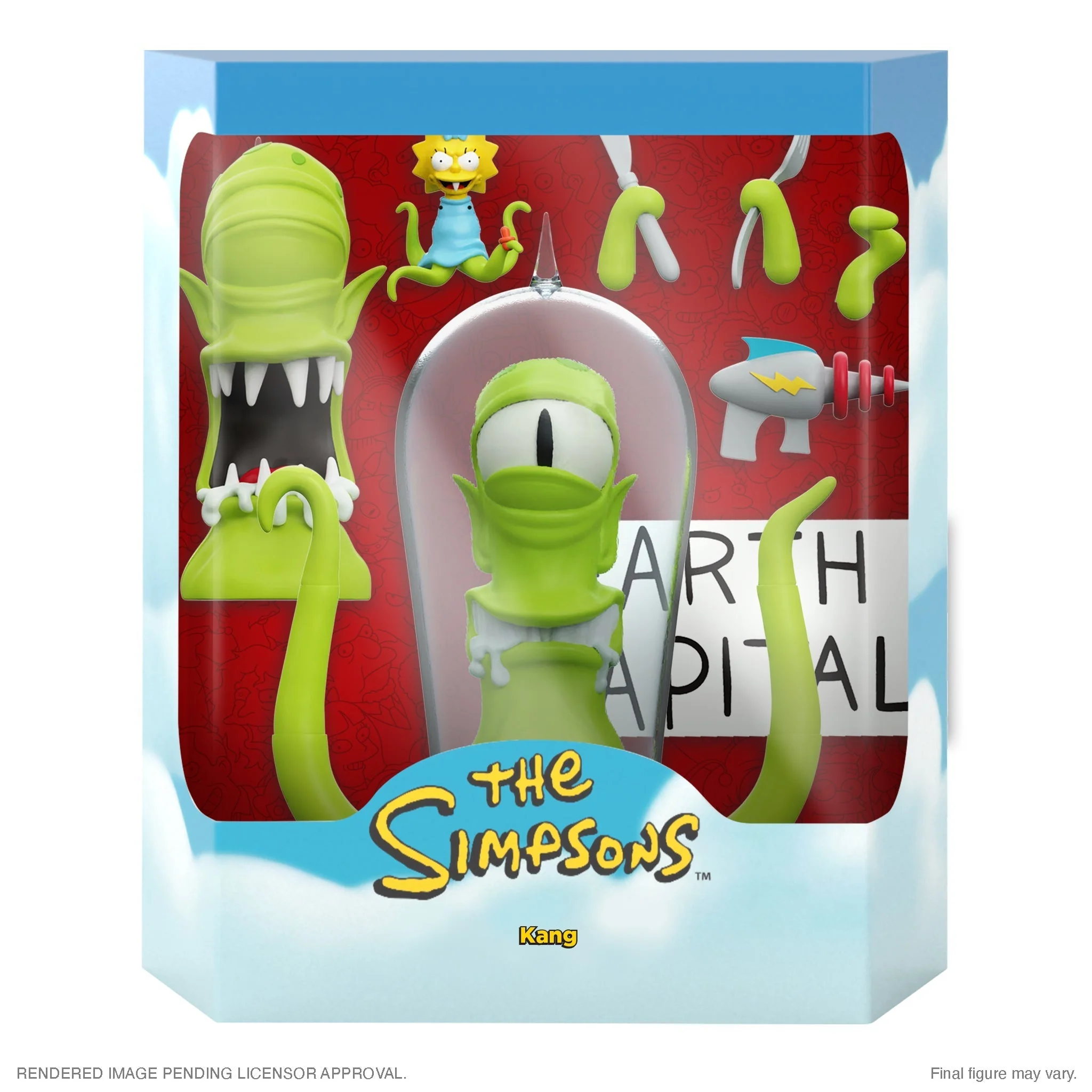 ULTIMATES! THE SIMPSONS WAVE 3 - KANG FIGURE - Image 3
