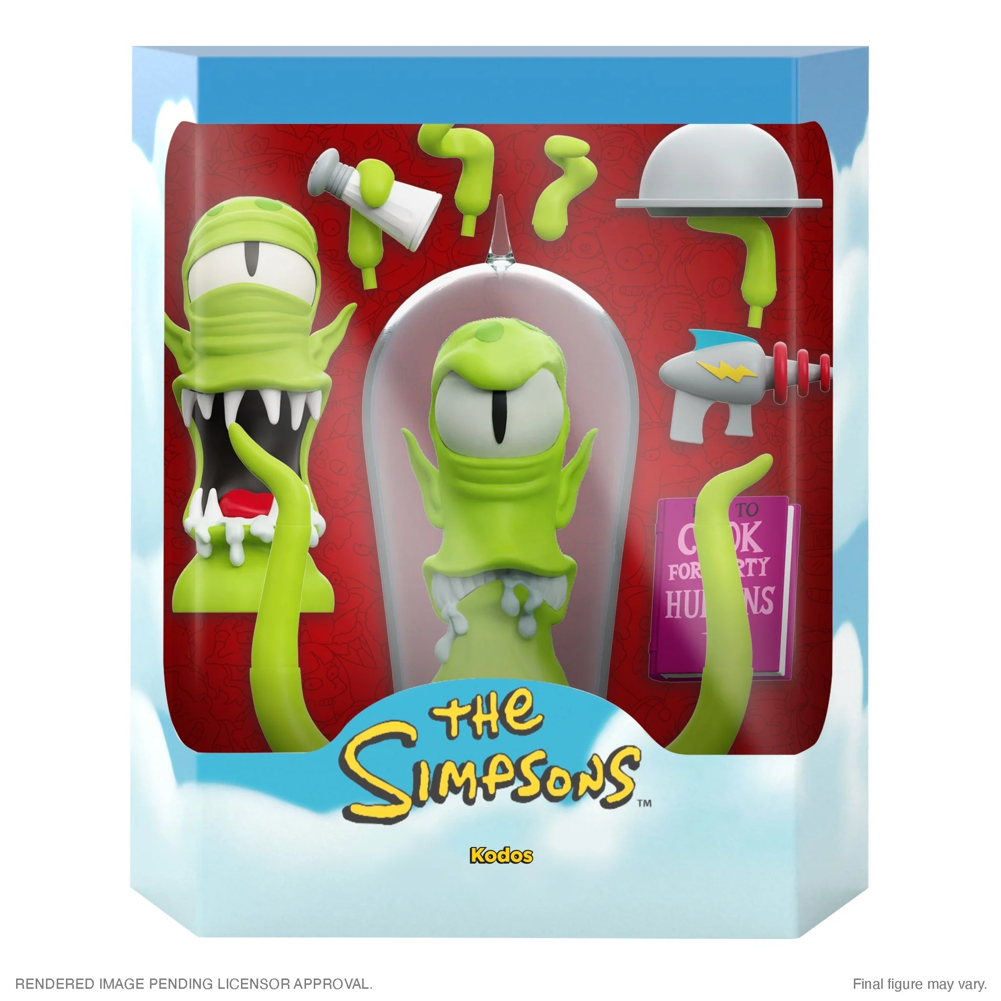 ULTIMATES! THE SIMPSONS WAVE 3 - KODOS FIGURE - Image 3