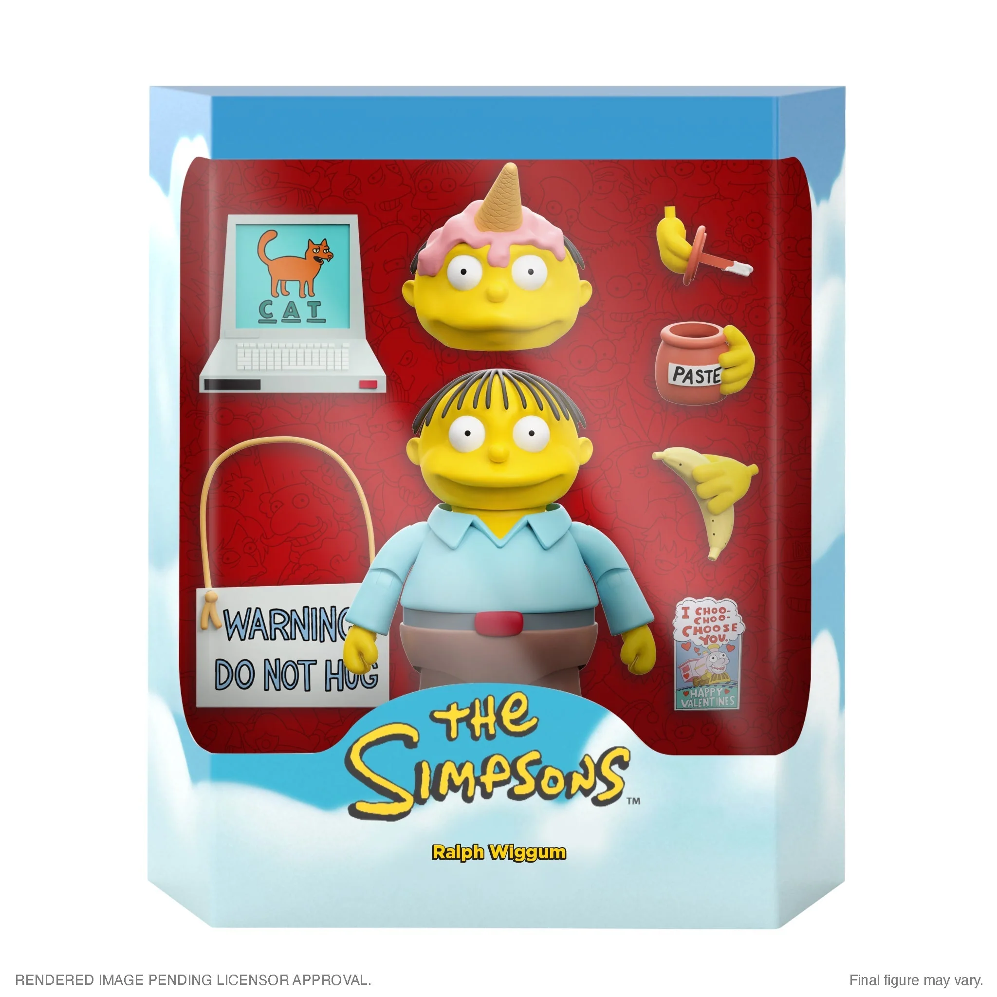 ULTIMATES! THE SIMPSONS WAVE 3 - RALPH WIGGUM FIGURE - Image 3