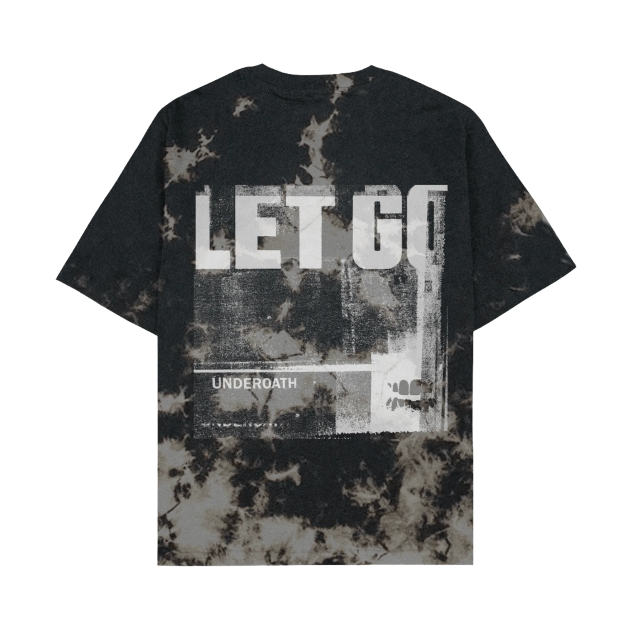 UNDEROATH LET GO TIE DYE T-SHIRT - Image 2