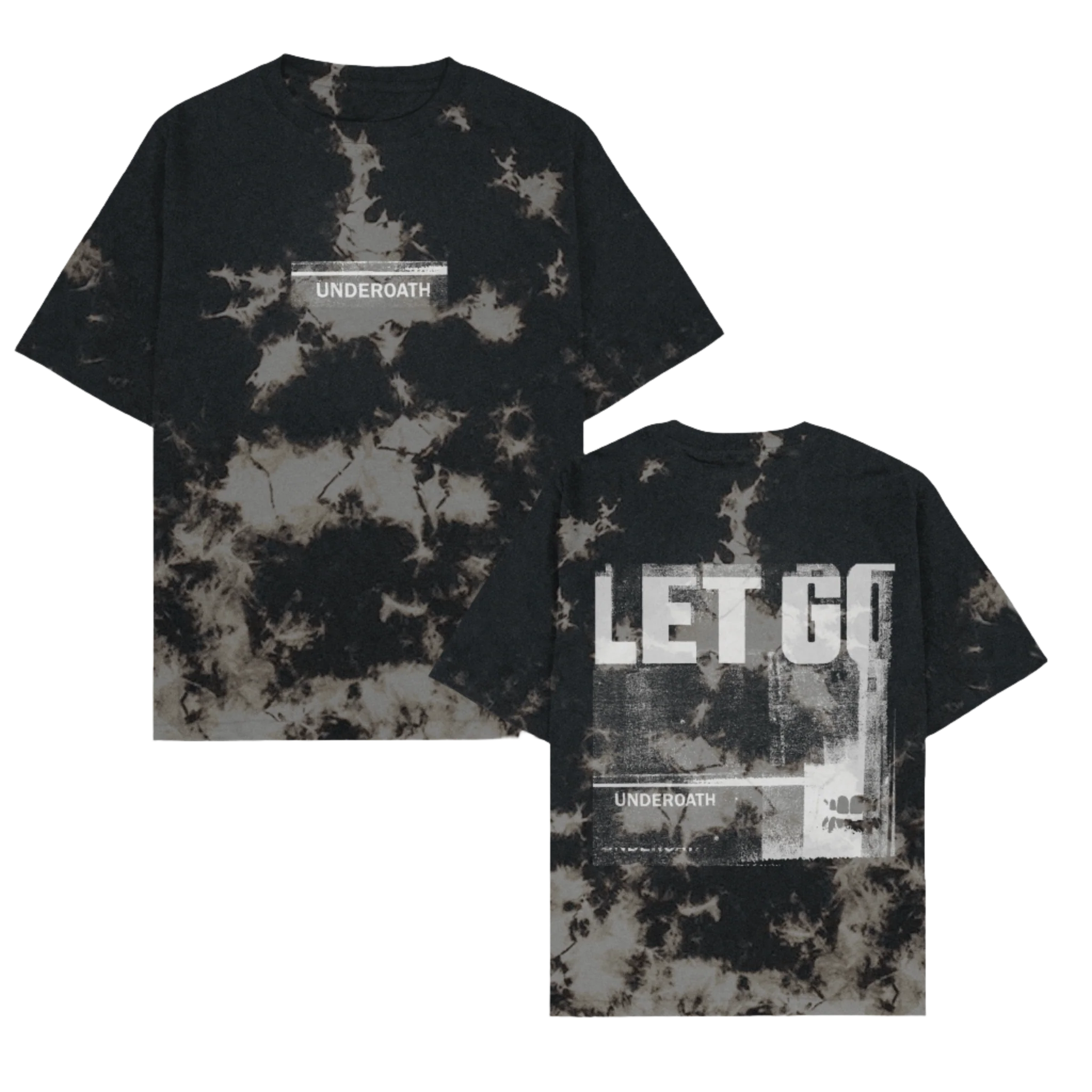 UNDEROATH LET GO TIE DYE T-SHIRT - Image 3