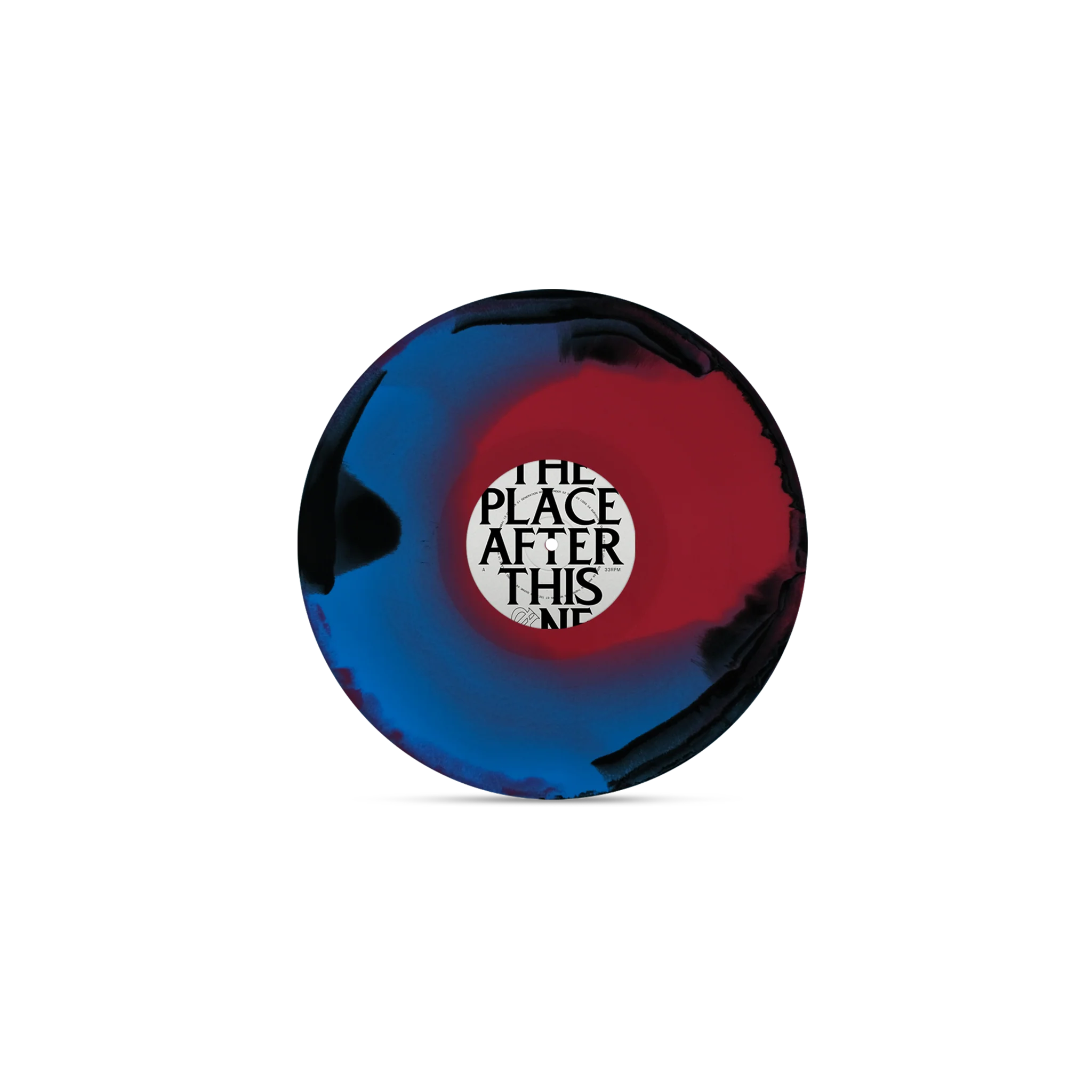UNDEROATH 'THE PLACE AFTER THIS ONE' LP (Black + Blue Red Swirl Vinyl) - Image 4