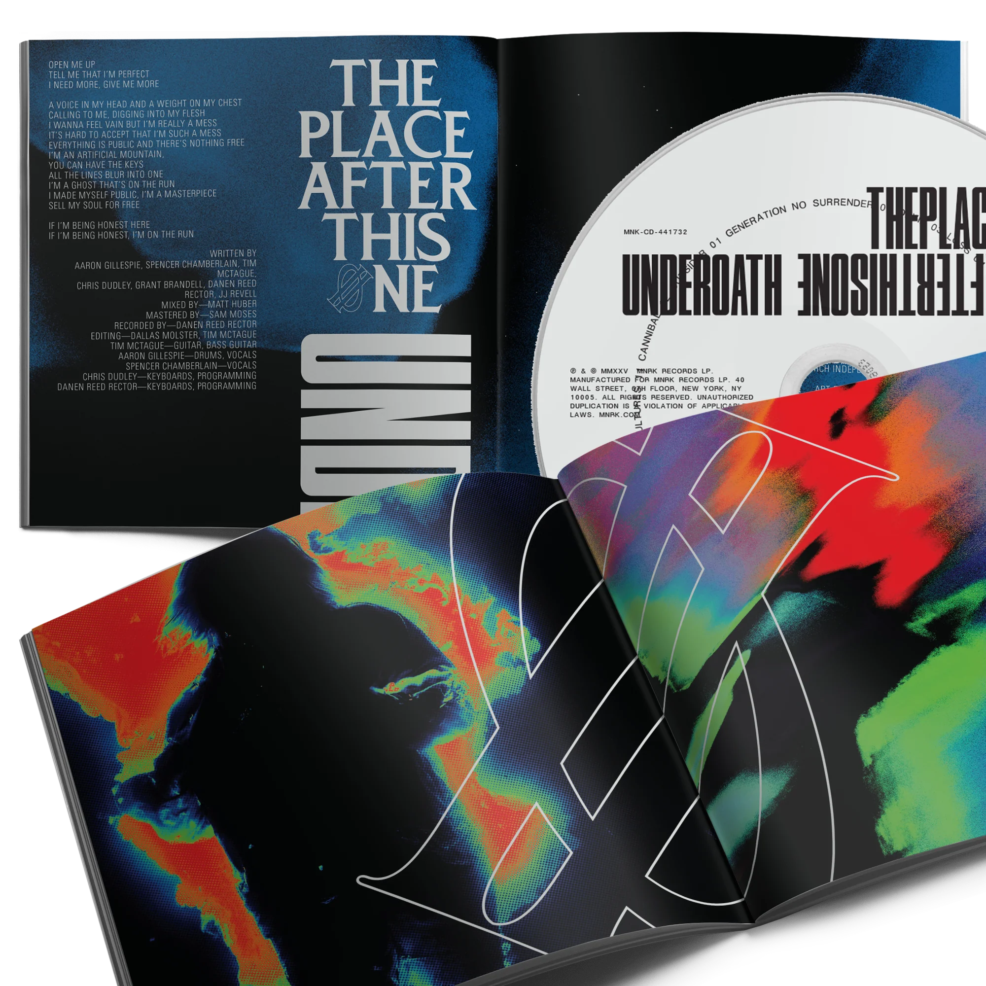 UNDEROATH 'THE PLACE AFTER THIS ONE' BOOKLET CD - Image 2
