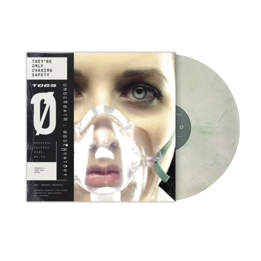 UNDEROATH ‘THEY'RE ONLY CHASING SAFETY’ LP - EXCLUSIVE - LTD. 500 - WHITE/GREEN/SPLATTER