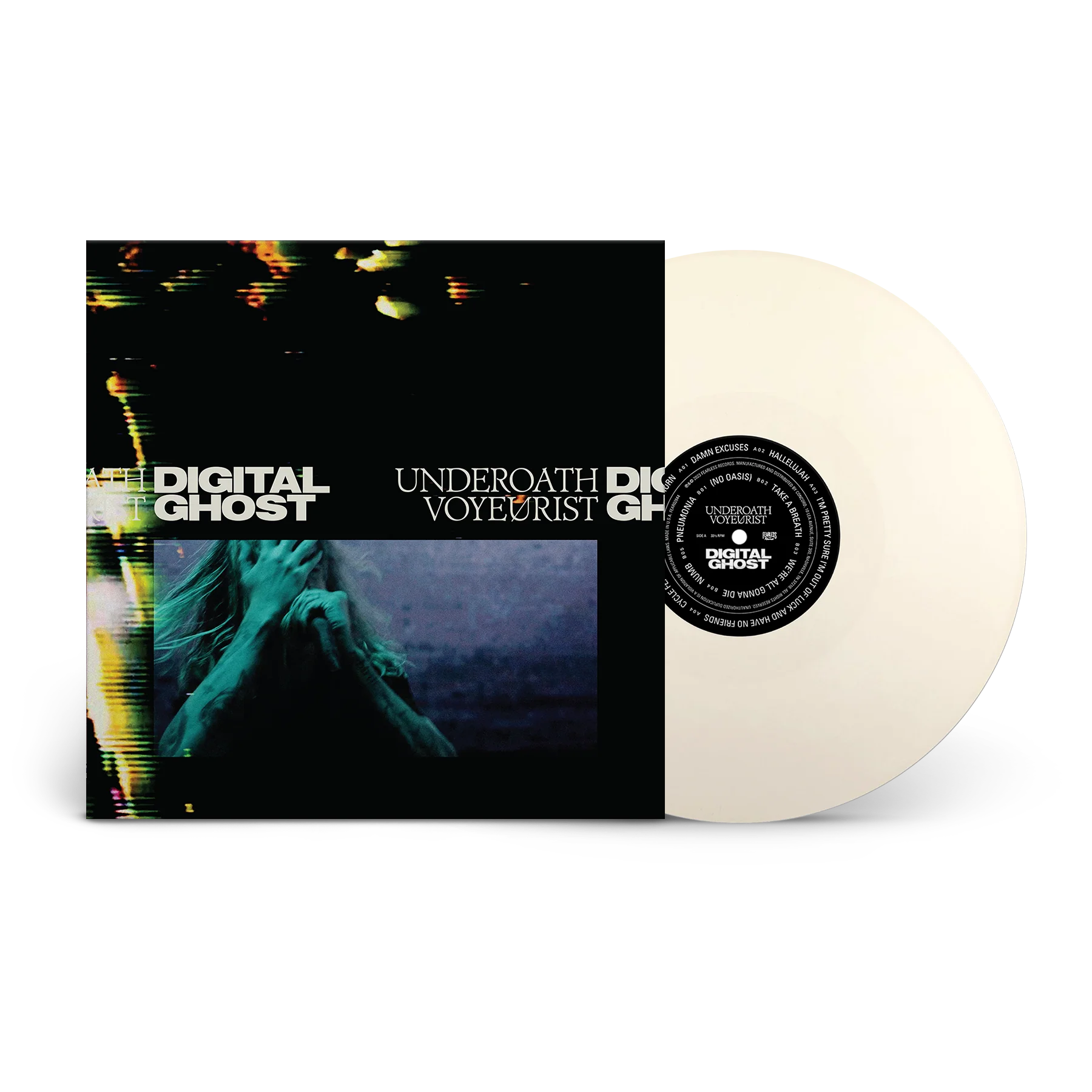 UNDEROATH ‘VOYEURIST | DIGITAL GHOST’ LP - EXCLUSIVE - LTD. 300 - BONE