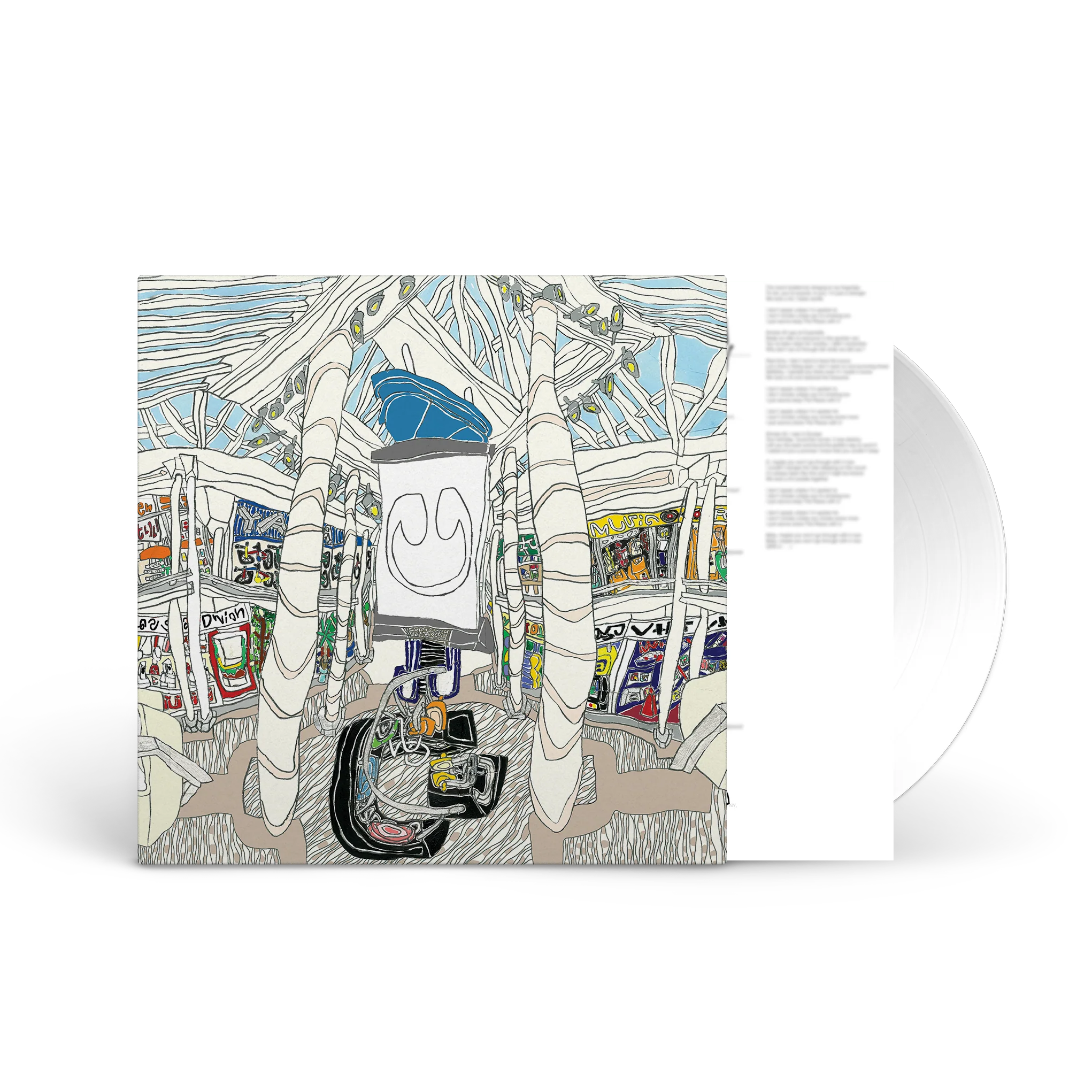 UNDERSCORES 'U' LP (Clear Vinyl)