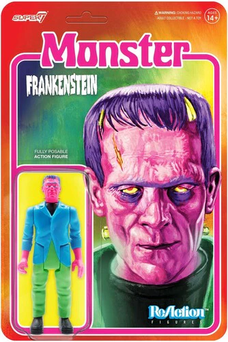UNIVERSAL MONSTERS REACTION FIGURE - FRANKENSTIEN - COSTUME COLORS - Image 2