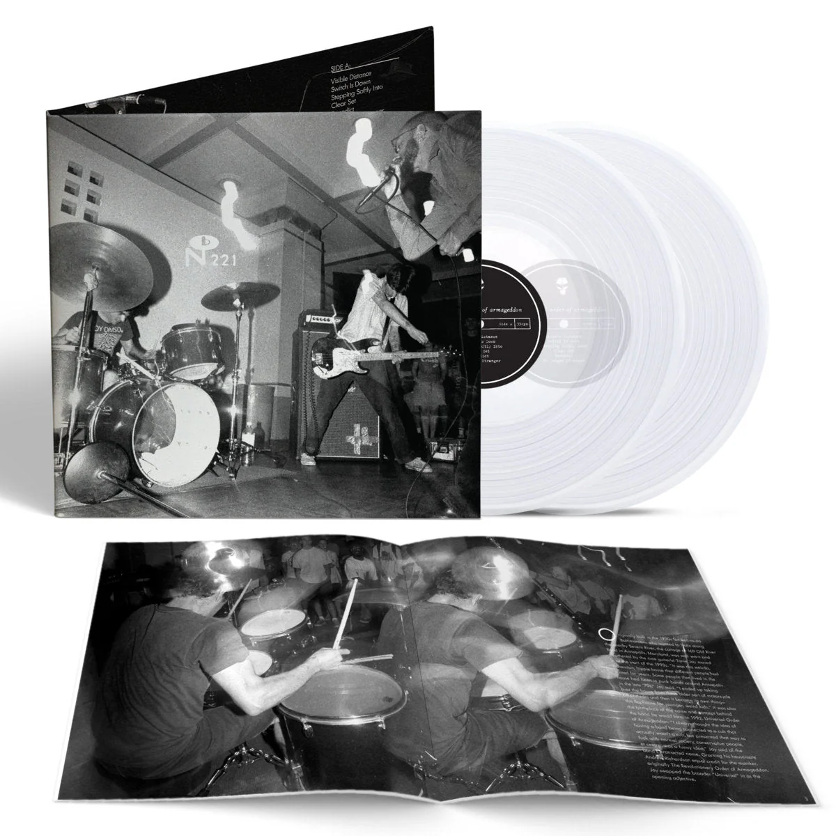 UNIVERSAL ORDER OF ARMAGEDDON 'UNIVERSAL ORDER OF ARMAGEDDON' 2LP - ULTRA CLEAR
