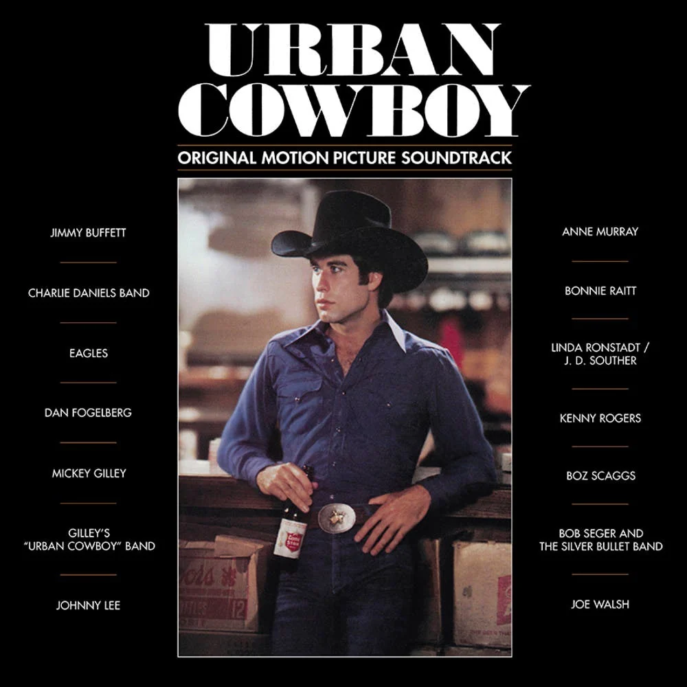 URBAN COWBOY 'URBAN COWBOY: ORIGINAL MOTION PICTURE SOUNDTRACK' 2LP - OPAQUE BLUE