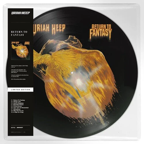 URIAH HEEP 'RETURN TO FANTASY' LP - PICTURE DISC