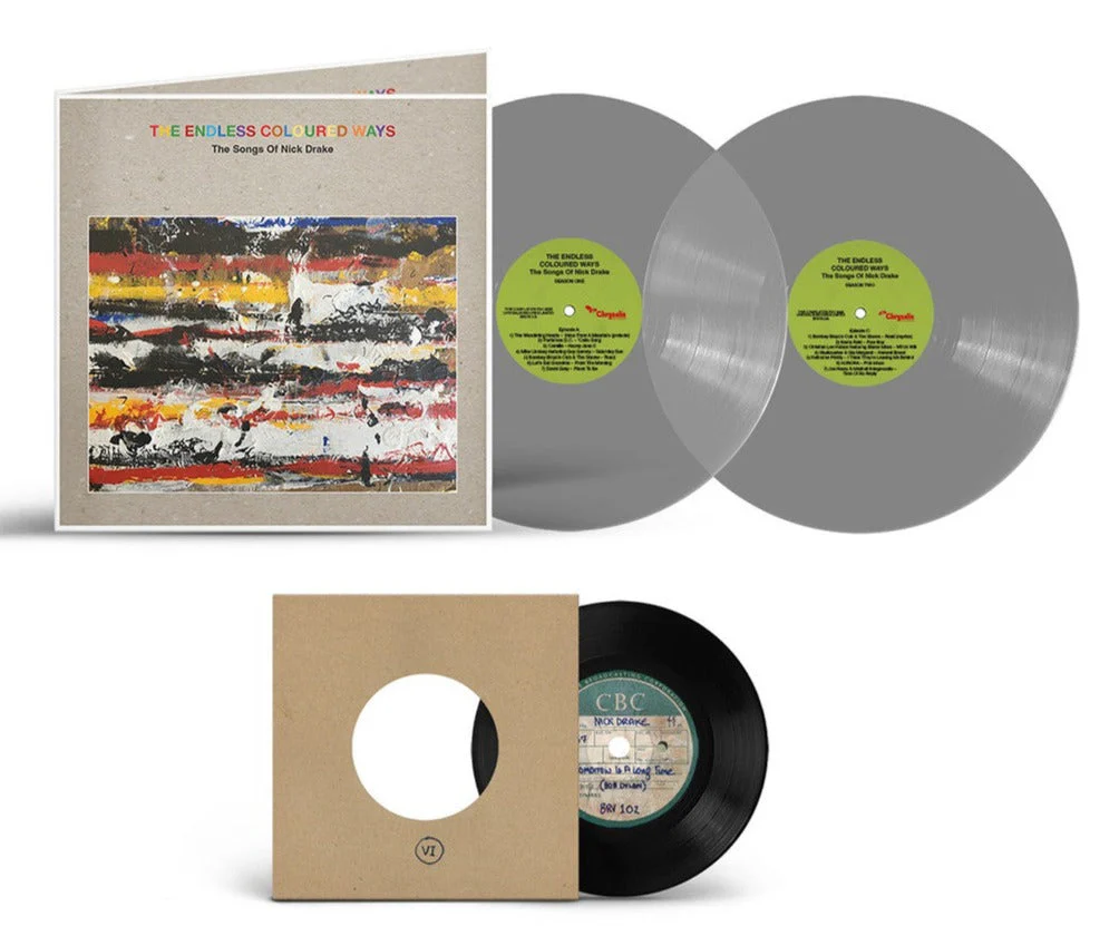 THE ENDLESS COLOURED WAYS: THE SONGS OF NICK DRAKE 2LP + 7" FT. FONTAINES DC, FEIST, LIZ PHAIR & MORE - GREY