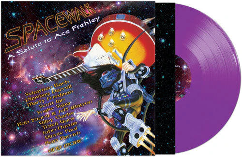VARIOUS ARTISTS 'SPACEWALK TRIBUTE TO ACE FREHLEY' LP - PURPLE