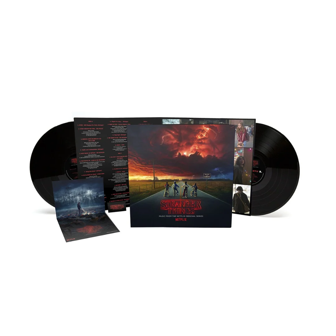 STRANGER THINGS: SEASONS ONE AND TWO SOUNDTRACK 2LP - Image 2