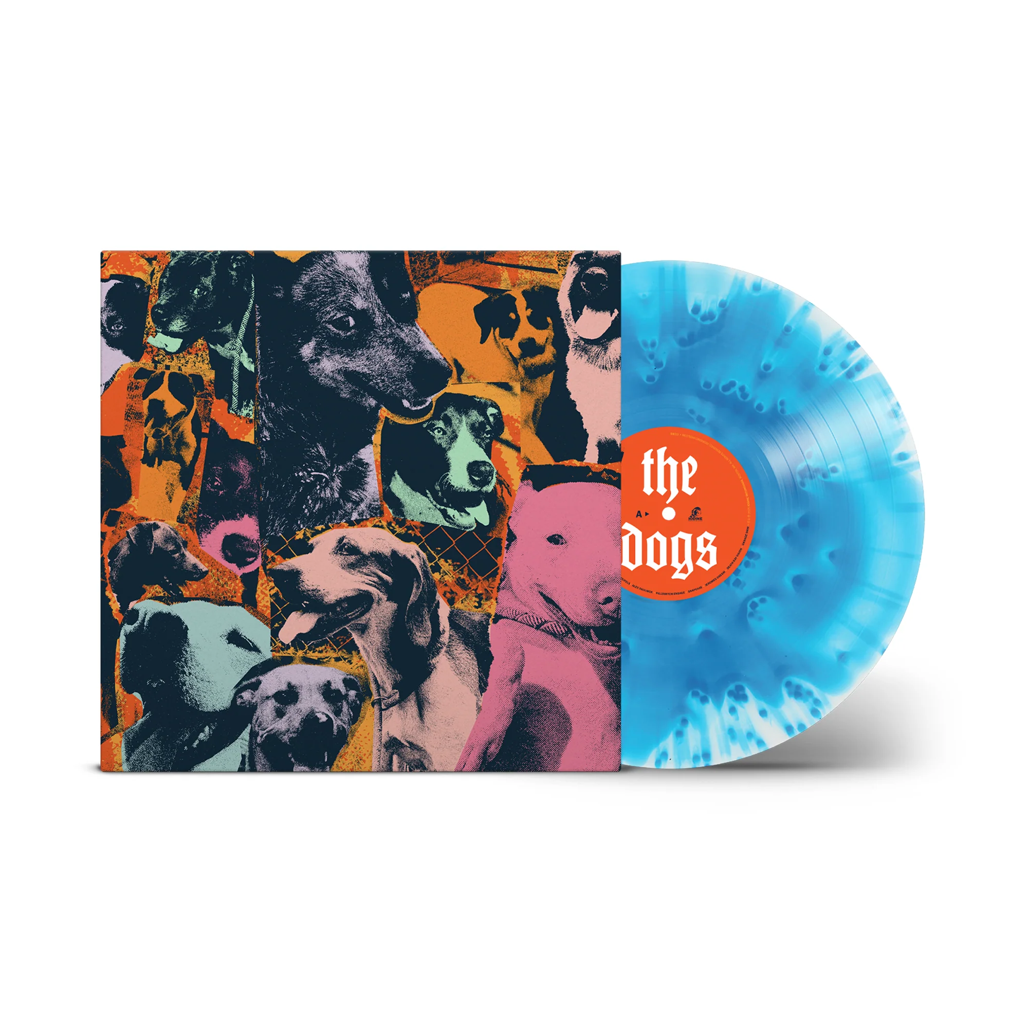 VARIOUS ARTISTS ‘THE DOGS OF HOPE’ LP - EXCLUSIVE - LTD. 100 - CLOUDY BLUE/SPLATTER