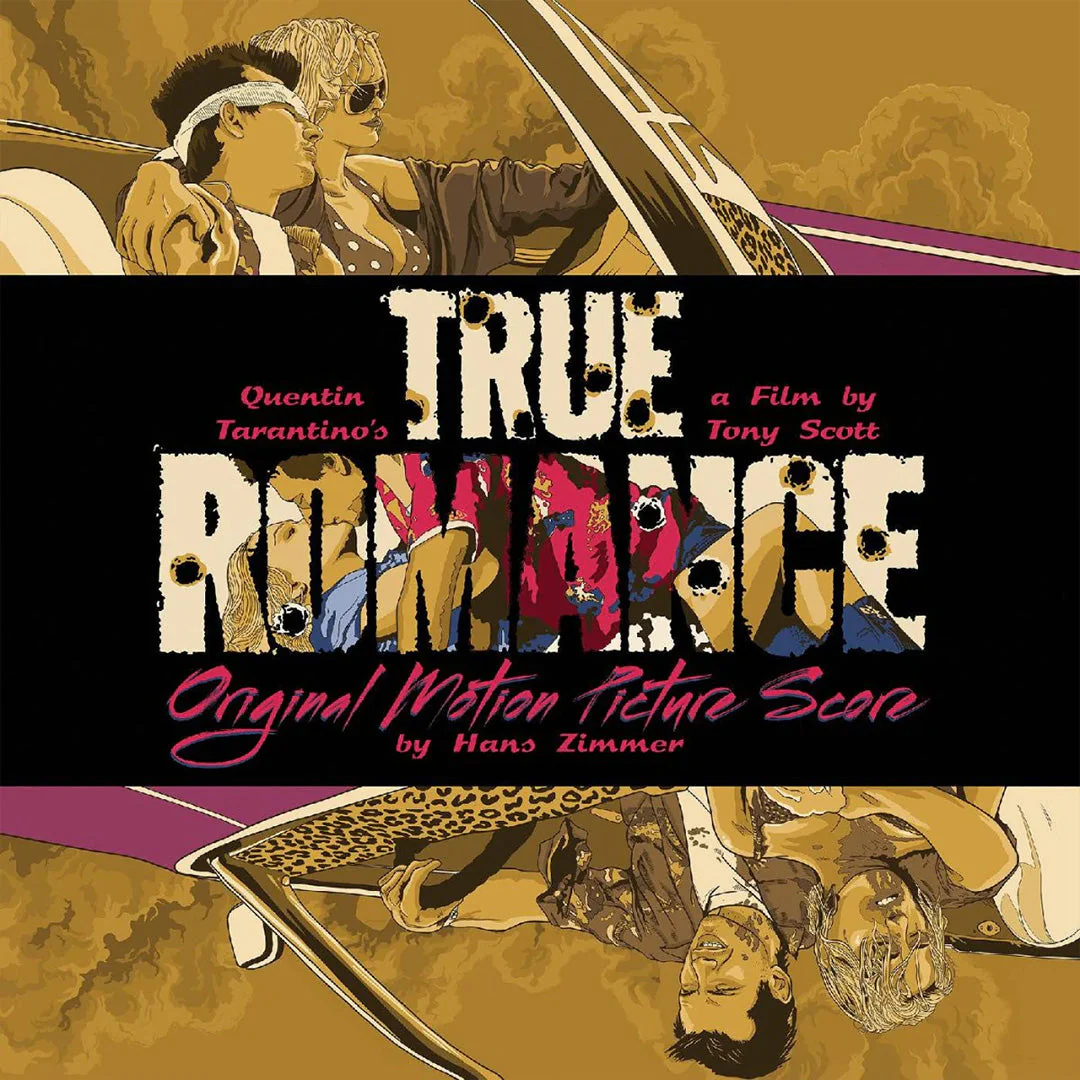 VARIOUS ARTISTS 'TRUE ROMANCE SCORE' 2LP - CLEANING PRODUCTS SPLATTER