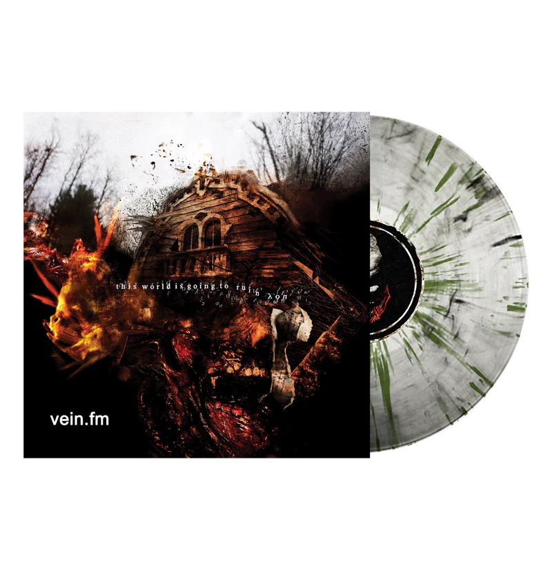 VEIN.FM 'THIS WORLD IS GOING TO RUIN YOU' LP - CLEAR/BLACK SMOKE/GREEN/SPLATTER