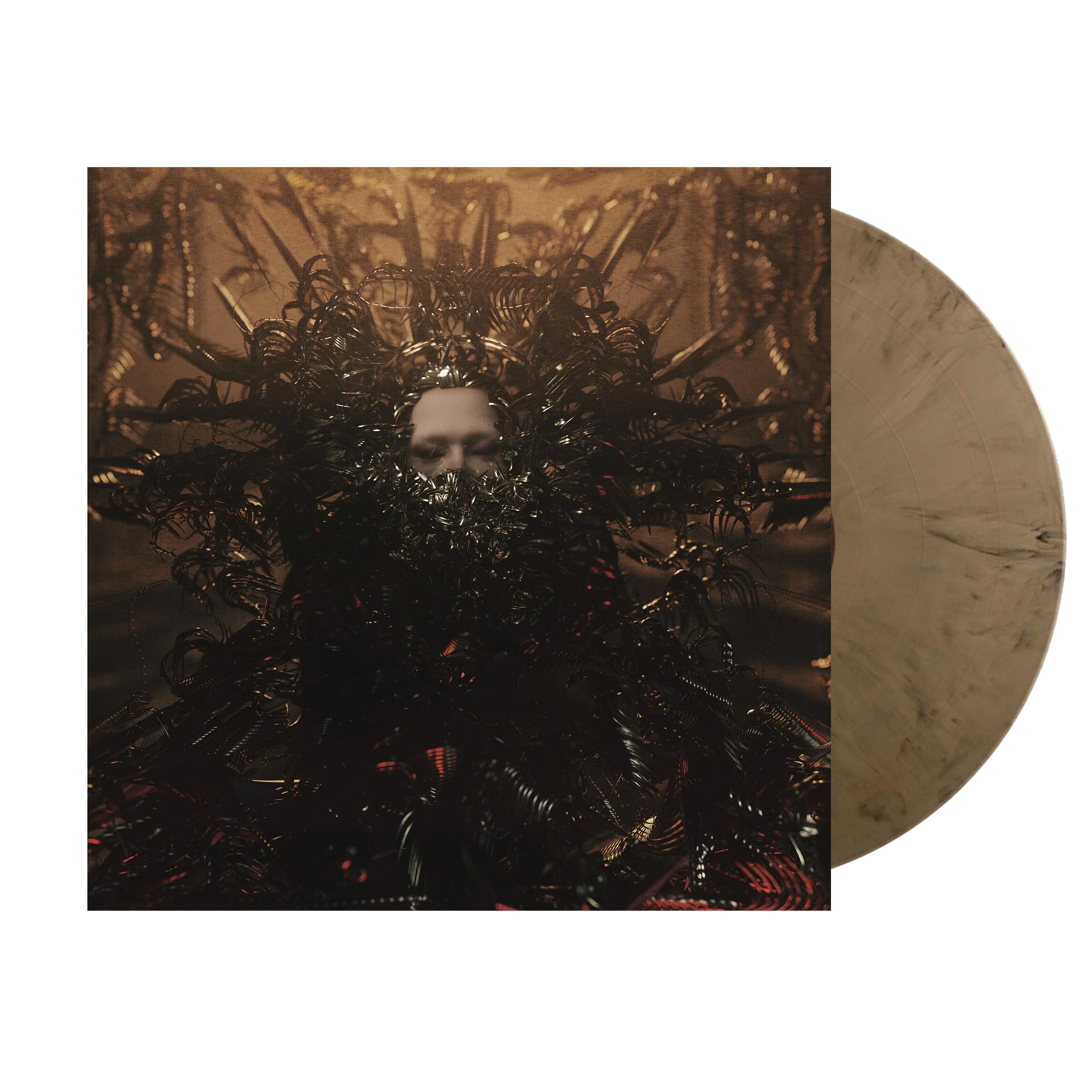 VENERA (Munky of KORN) S/T LP FT. MEMBERS OF HEALTH, VOWWS, MORE - EXCLUSIVE - LTD. 300 - SKULL GOLD