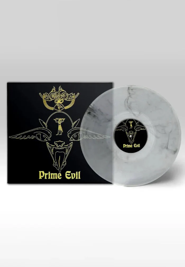 VENOM 'PRIME EVIL' LP - IMPORT - CLEAR/BLACK/MARBLE