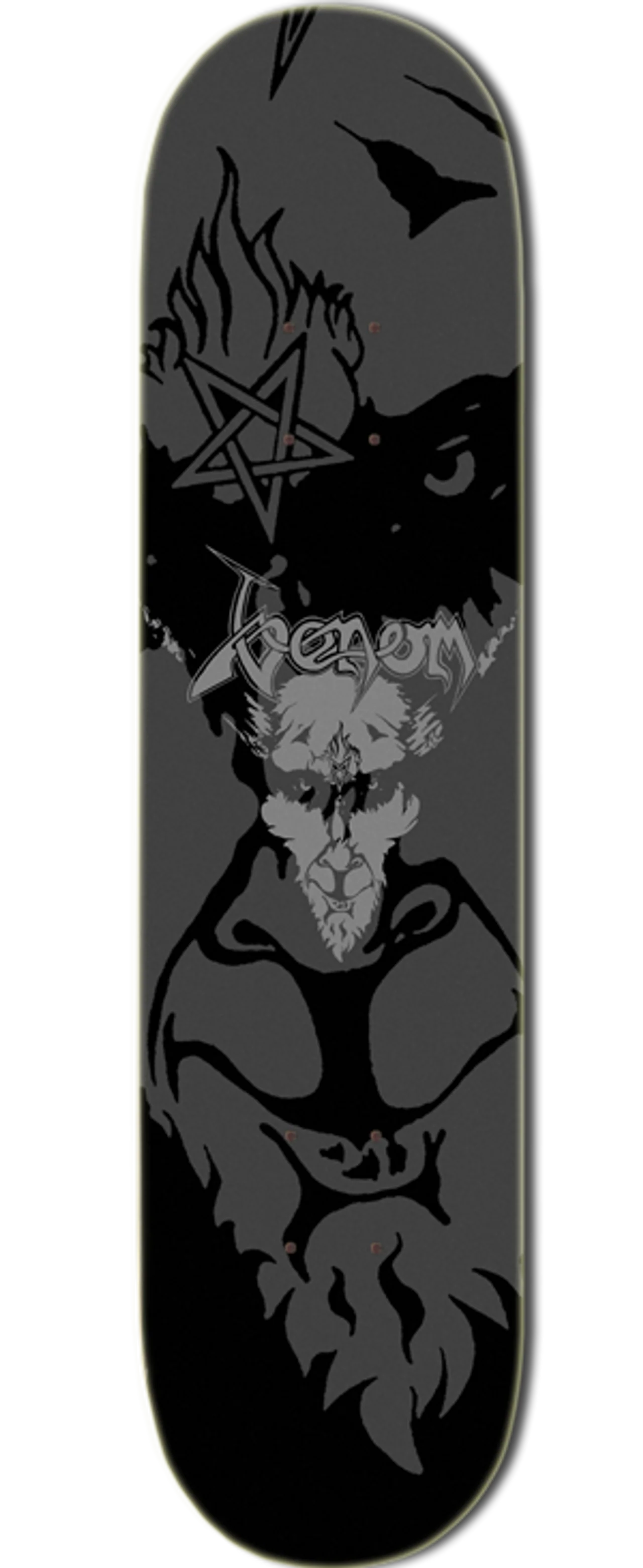 VENOM 'BLACK METAL' SKATEBOARD DECK