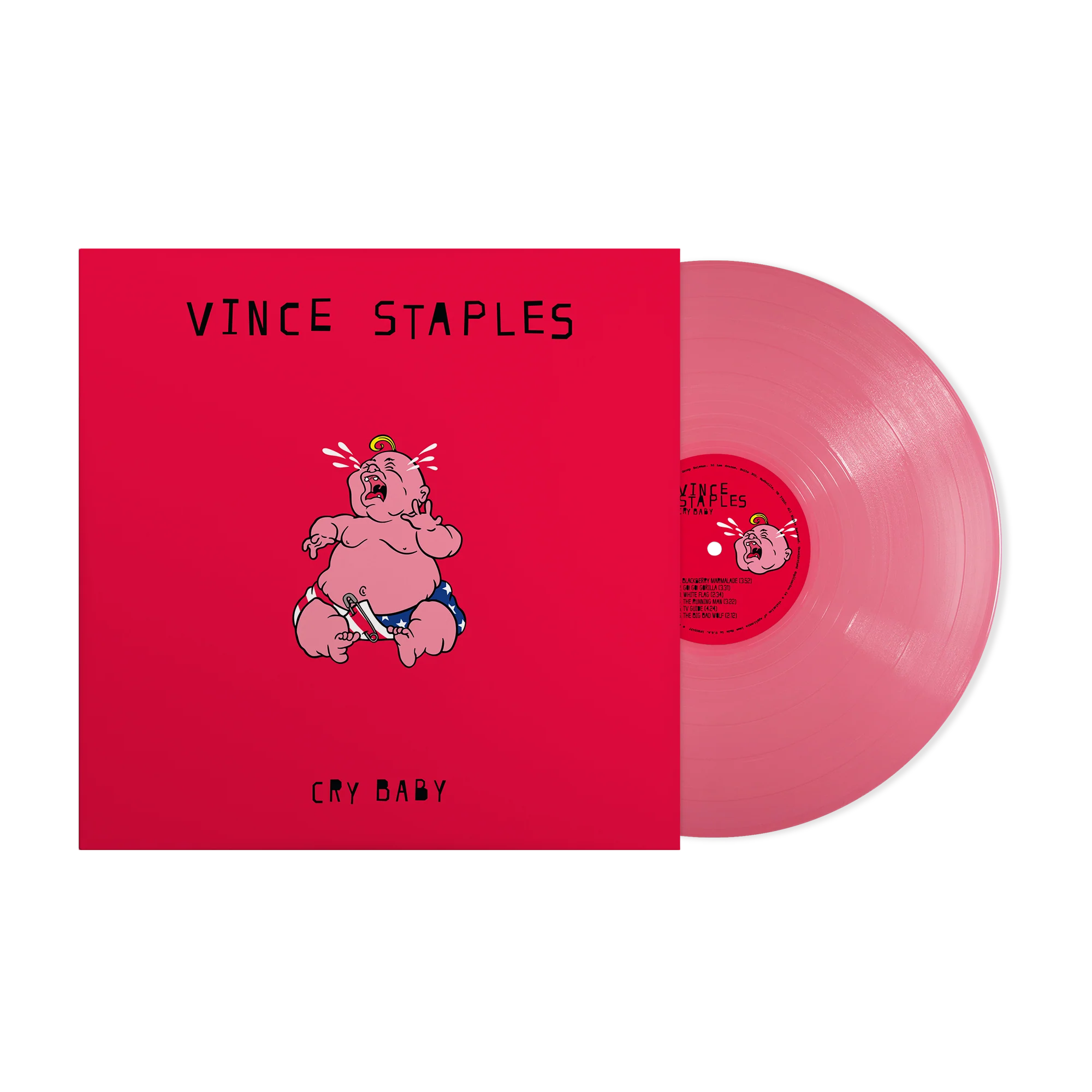 VINCE STAPLES 'CRY BABY' LP (Baby Pink Vinyl)
