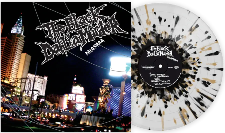 THE BLACK DAHLIA MURDER 'MIASMA' LP - CLEAR/BLACK/GOLD/SPLATTER - Image 2