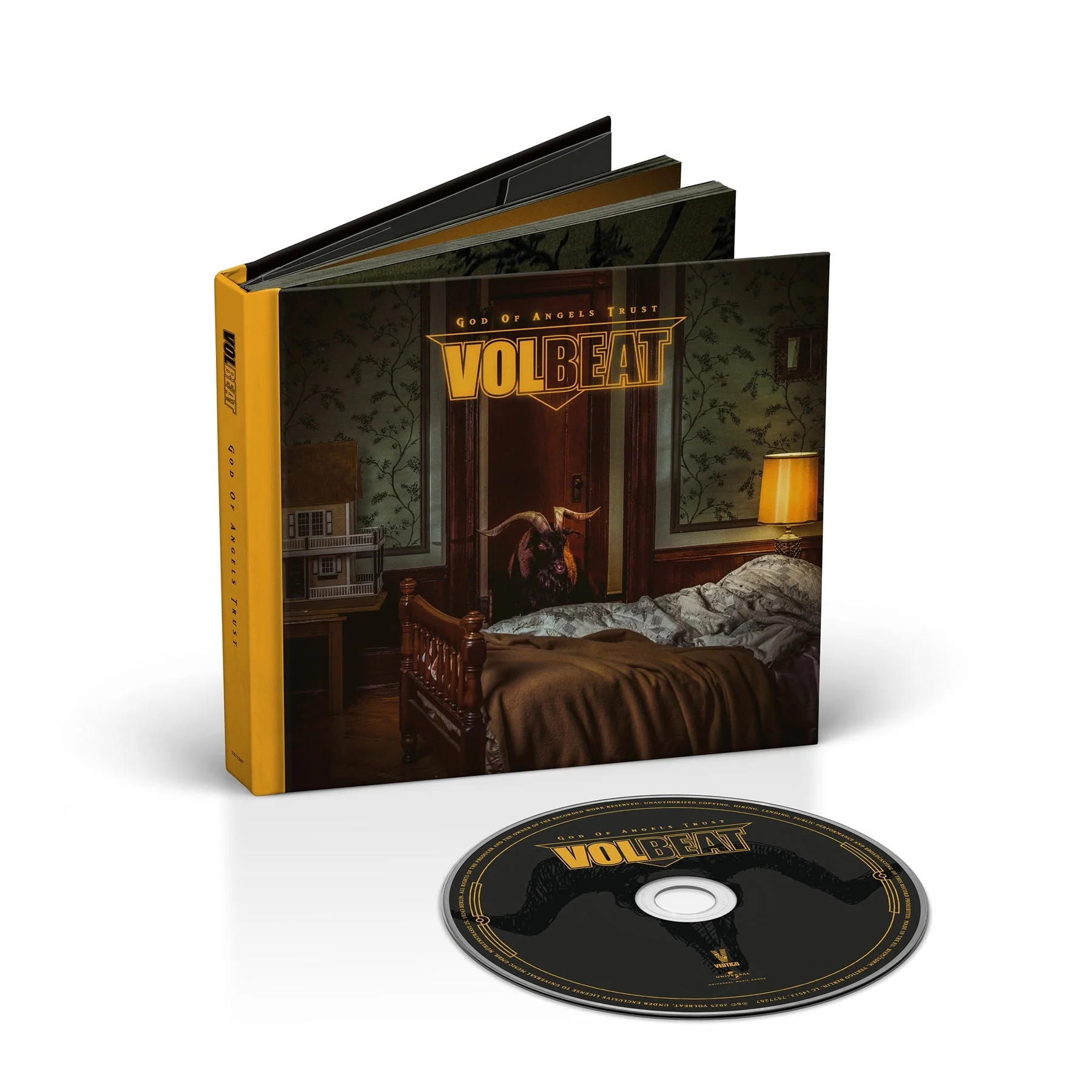 VOLBEAT ‘GOD OF ANGELS TRUST’ DELUXE EDITION CD