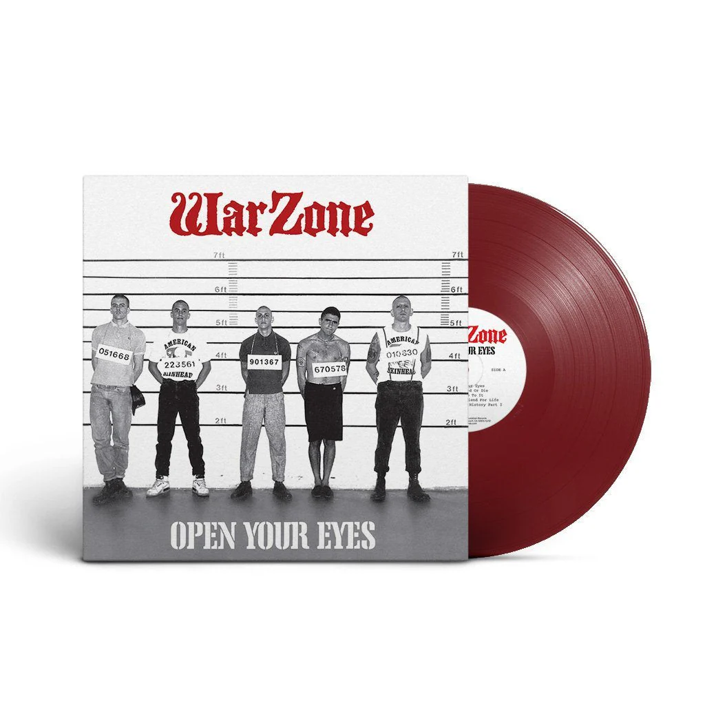 WARZONE ‘OPEN YOUR EYES’ LP - RED