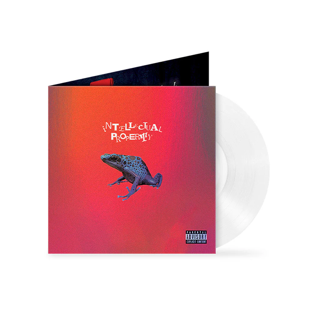 WATERPARKS ‘INTELLECTUAL PROPERTY’ LP - LTD. - TRANSPARENT GREEN/CLEAR - Image 3