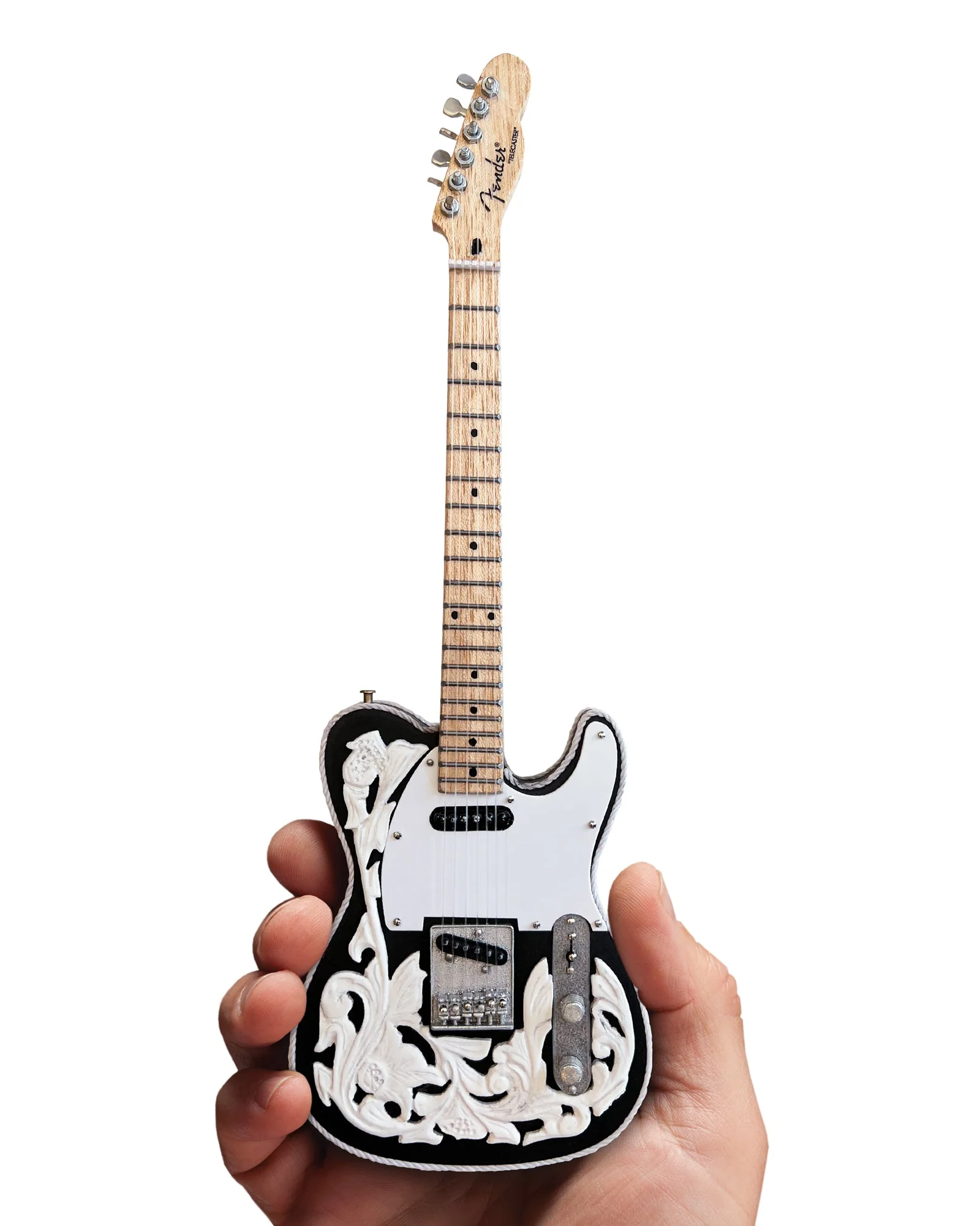 Waylon Jennings Tribute Mini Fender™ Tele™ Guitar Replica - Officially Licensed - Image 10