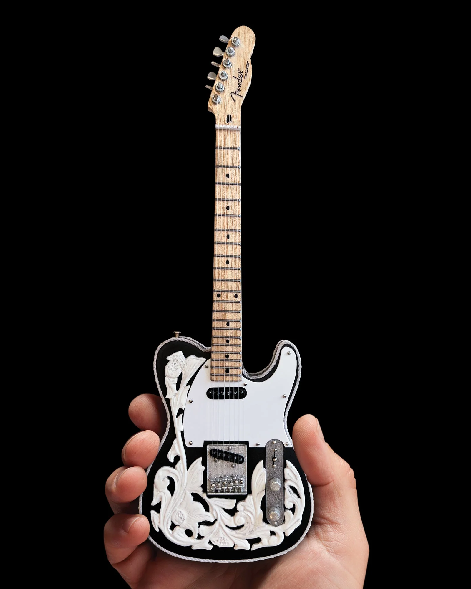 Waylon Jennings Tribute Mini Fender™ Tele™ Guitar Replica - Officially Licensed - Image 2