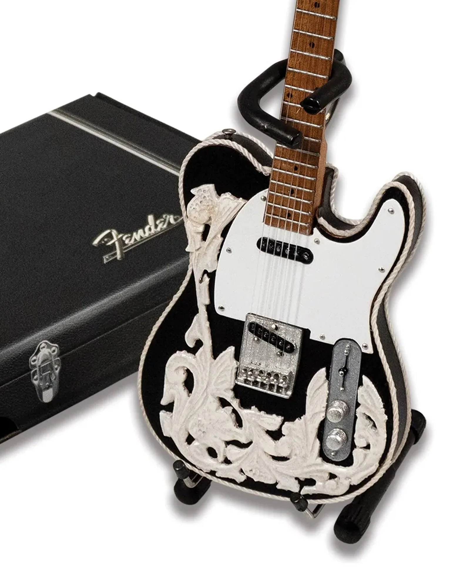 Waylon Jennings Tribute Mini Fender™ Tele™ Guitar Replica - Officially Licensed - Image 3