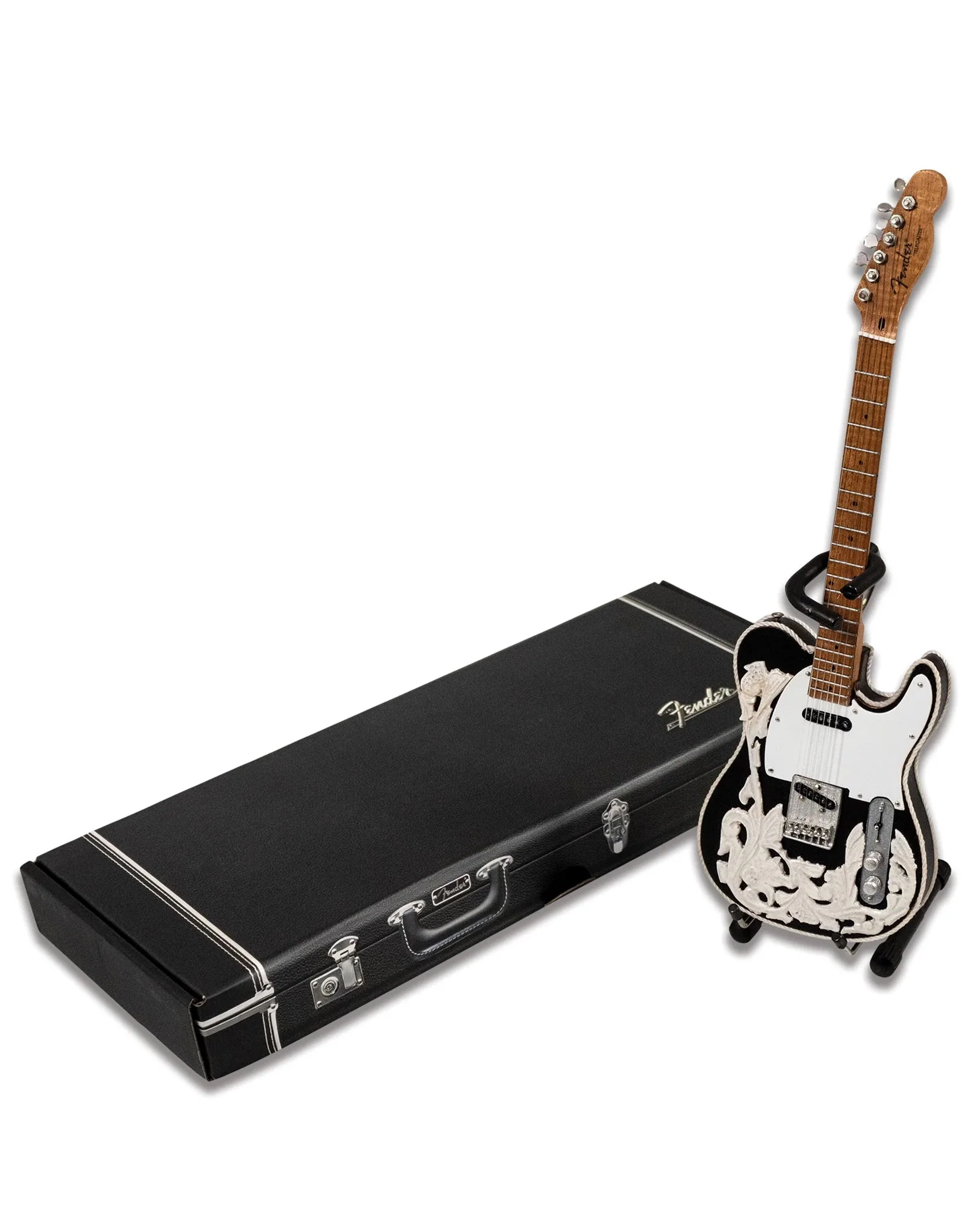 Waylon Jennings Tribute Mini Fender™ Tele™ Guitar Replica - Officially Licensed - Image 5