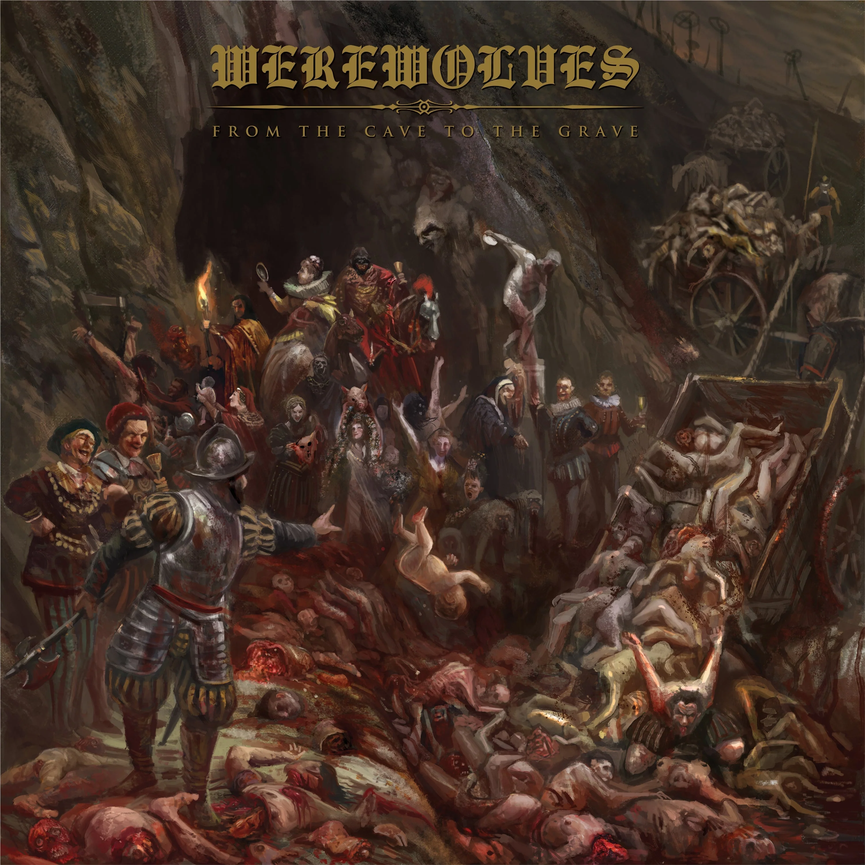WEREWOLVES 'FROM THE CAVE TO THE GRAVE' CD