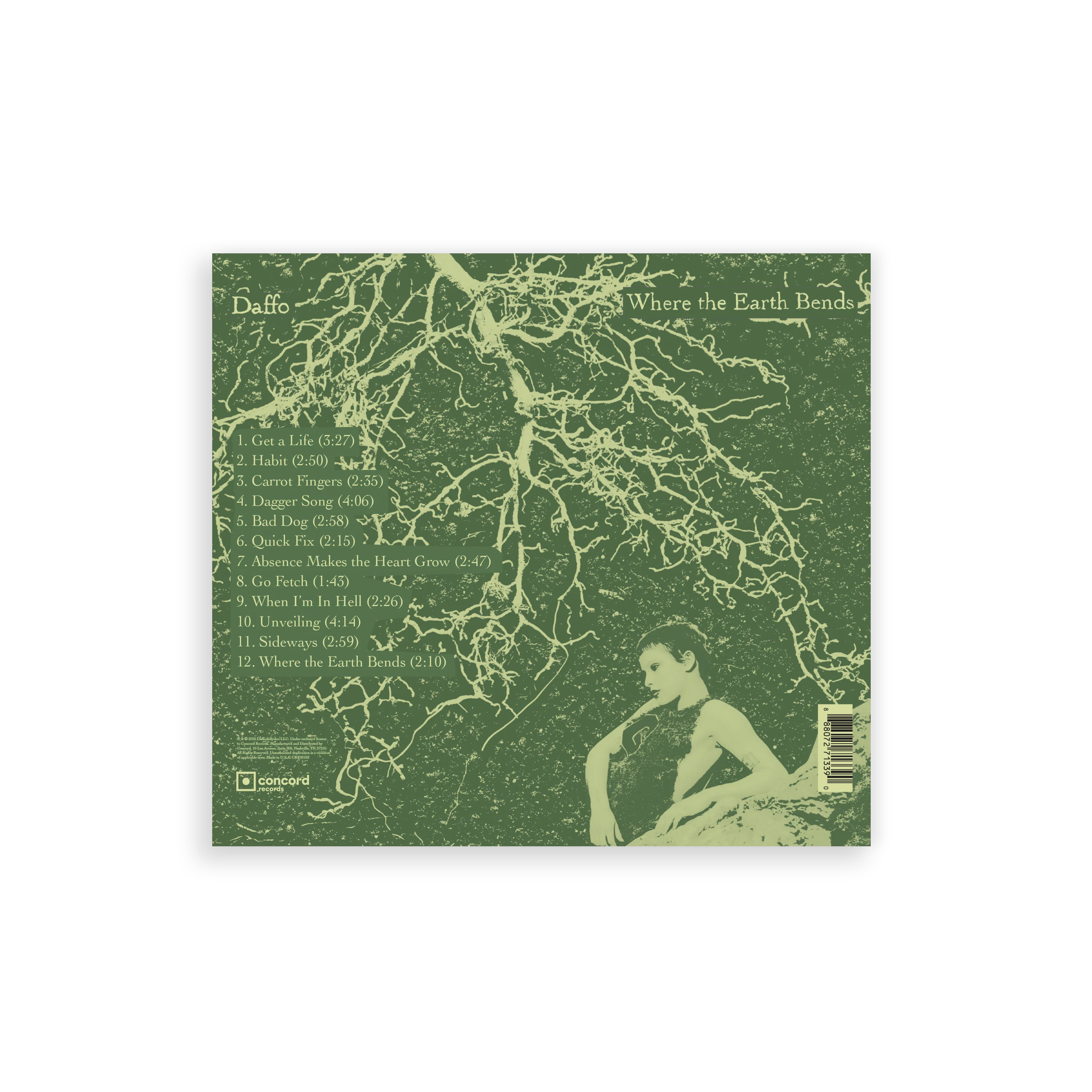 DAFFO 'WHERE THE EARTH BENDS' CD - Image 2