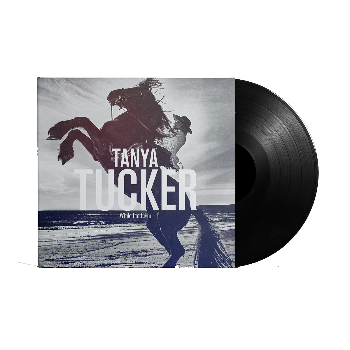 TANYA TUCKER 'WHILE I'M LIVIN'' LP (Black Vinyl)
