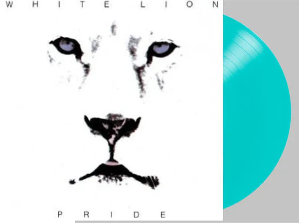 WHITE LION 'PRIDE' LP - LTD. - AQUA