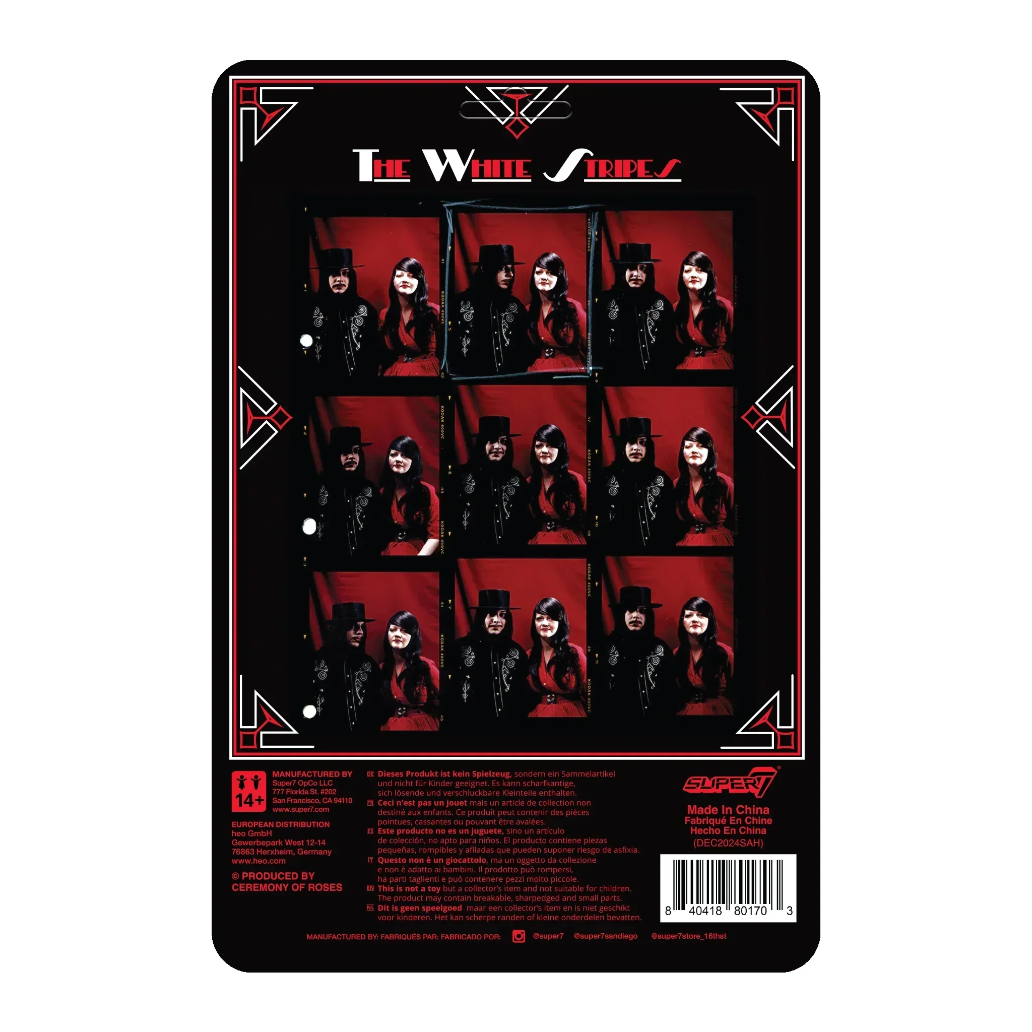 WHITE STRIPES 2-PACK REACTION FIGURES WAVE 1 (GET BEHIND ME SATAN) - Image 2