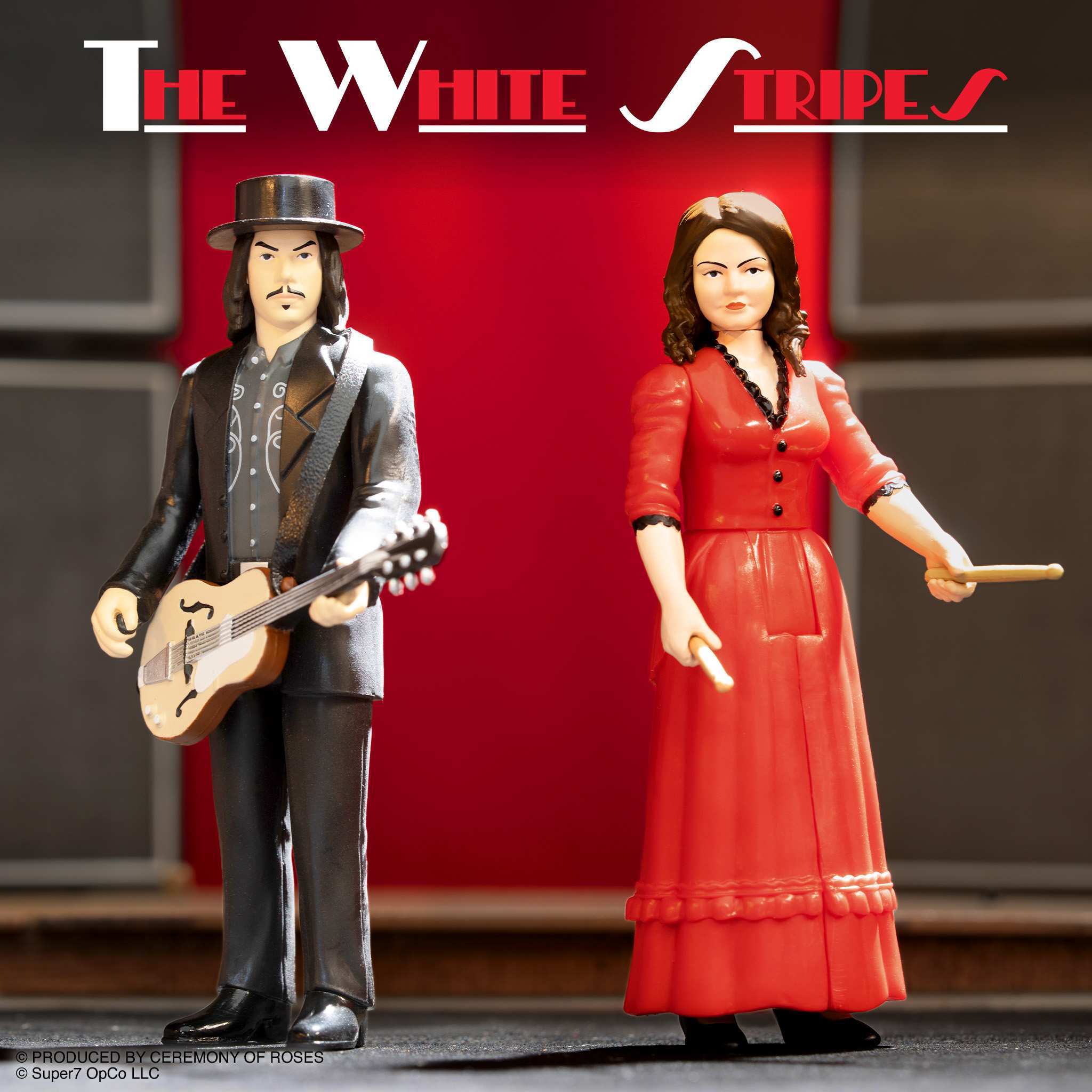 WHITE STRIPES 2-PACK REACTION FIGURES WAVE 1 (GET BEHIND ME SATAN) - Image 3