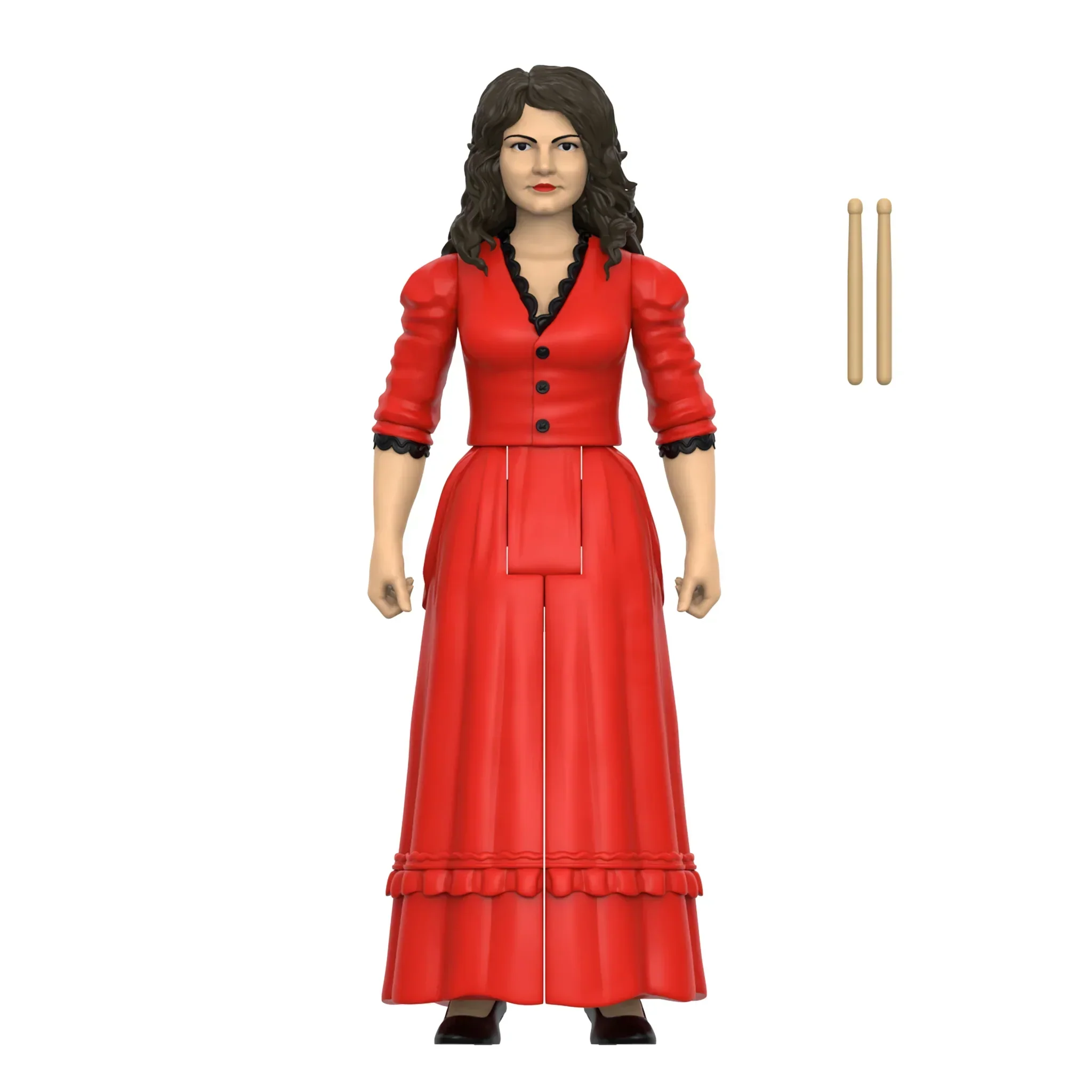 WHITE STRIPES 2-PACK REACTION FIGURES WAVE 1 (GET BEHIND ME SATAN) - Image 5