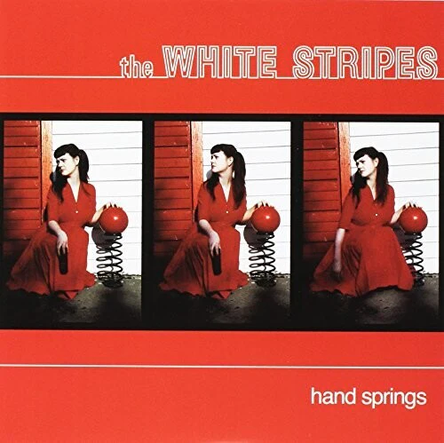 THE WHITE STRIPES 'HAND SPRINGS' 7" SINGLE - LTD. - COLOR