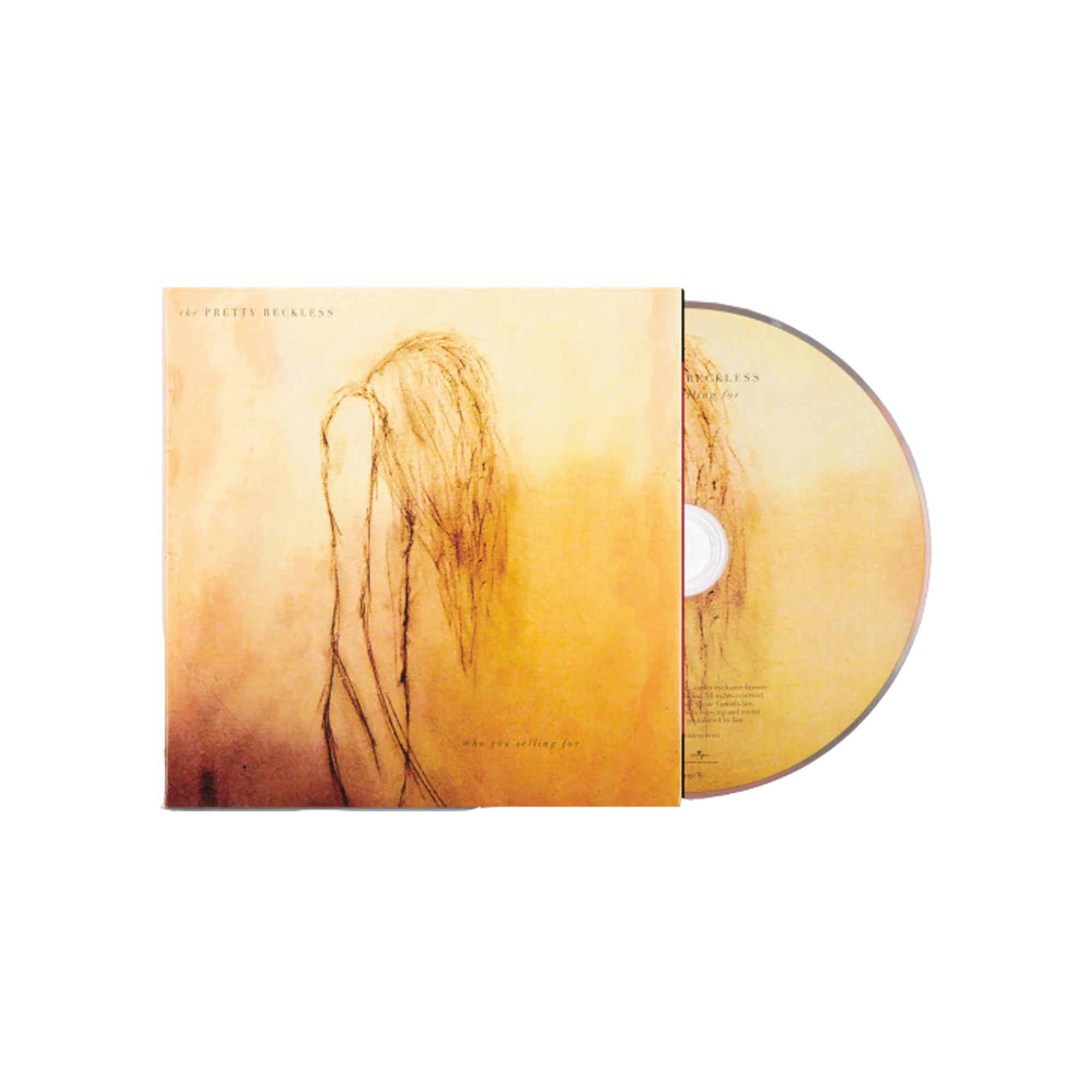 THE PRETTY RECKLESS 'WHO YOU SELLING FOR' CD