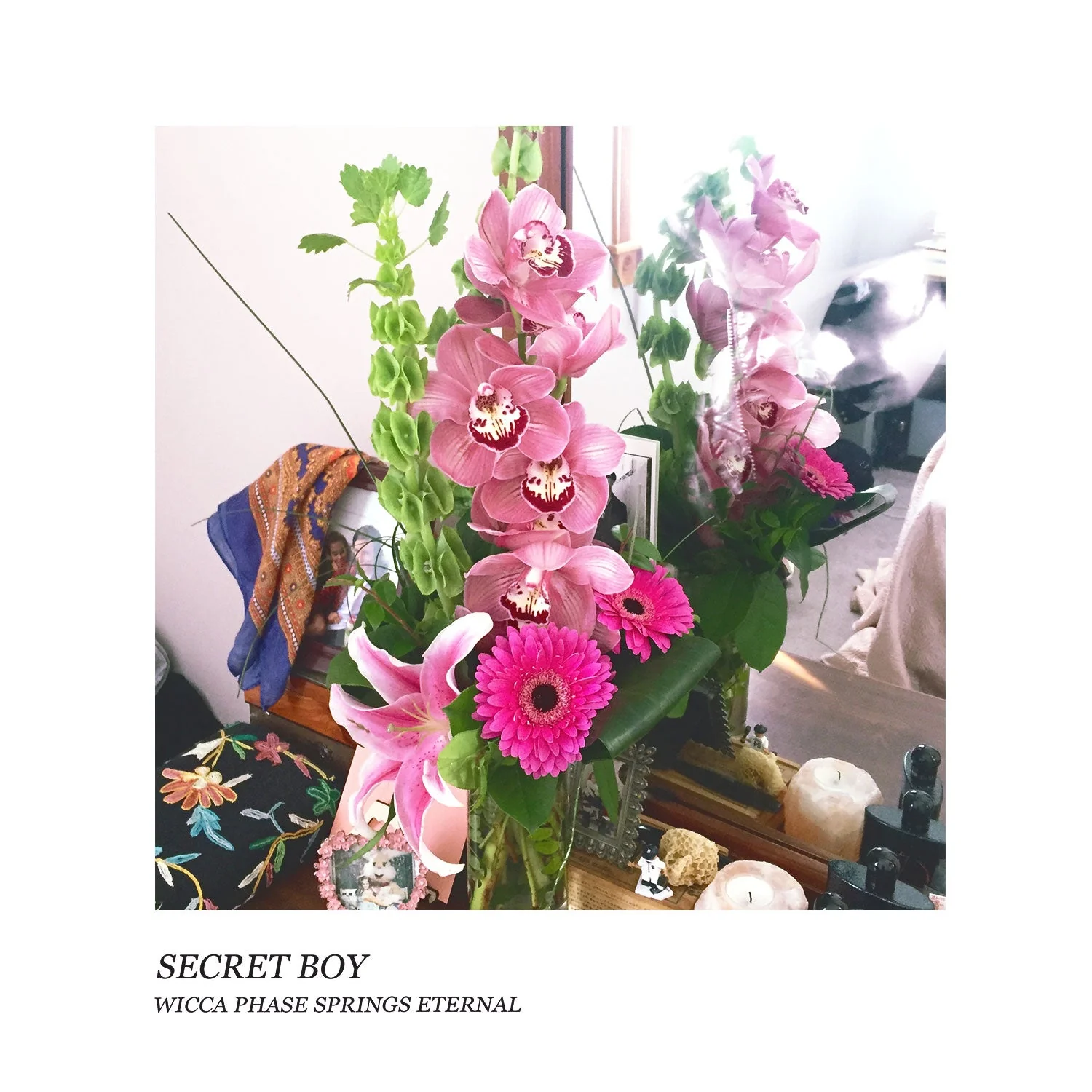 WICCA PHASE SPRINGS ETERNAL 'SECRET BOY' LP - DOUBLEMINT GREEN