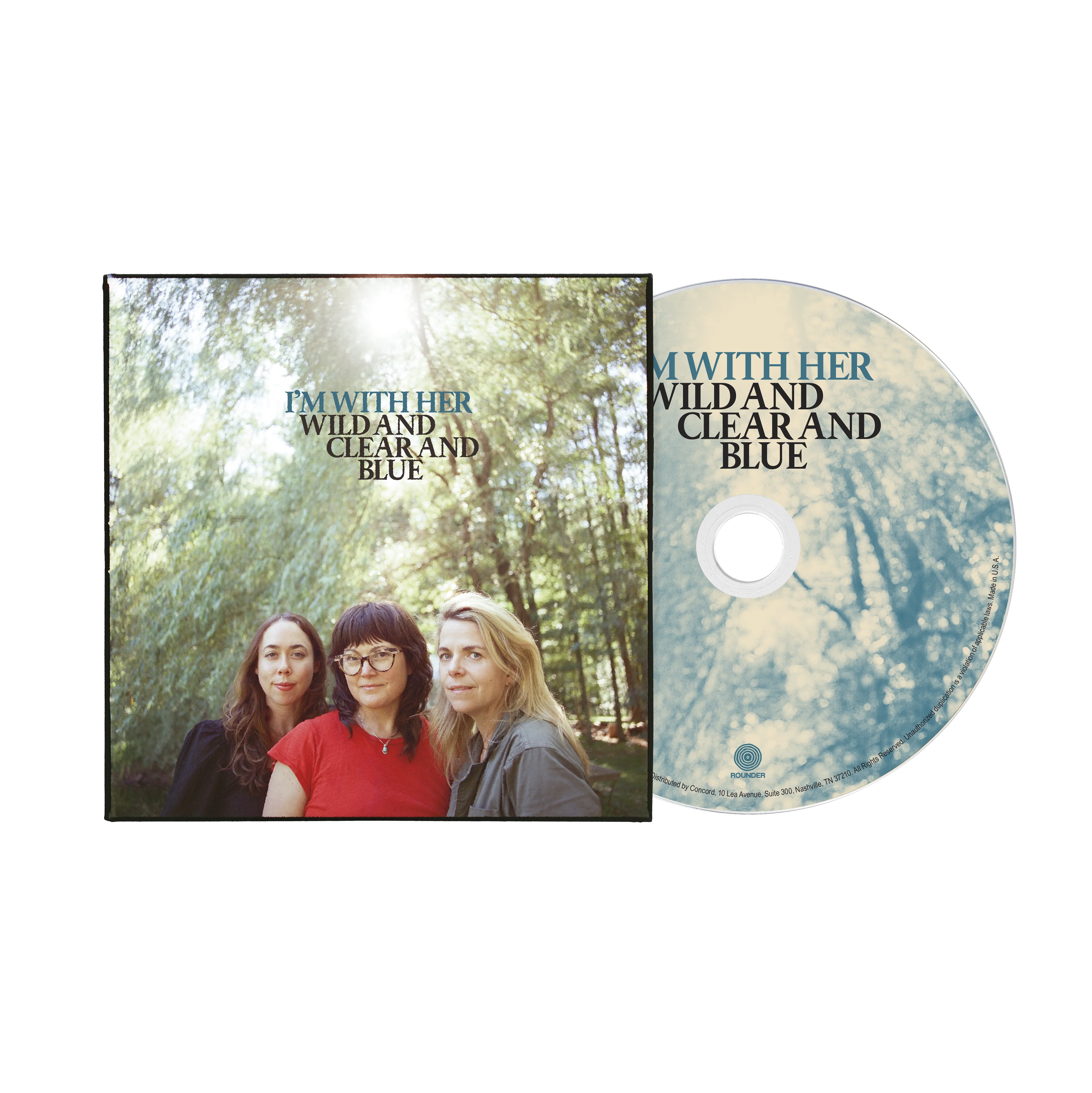 I'M WITH HER 'WILD AND CLEAR AND BLUE' CD