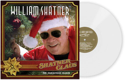 WILLIAM SHATNER 'SHATNER CLAUS' LP - WHITE