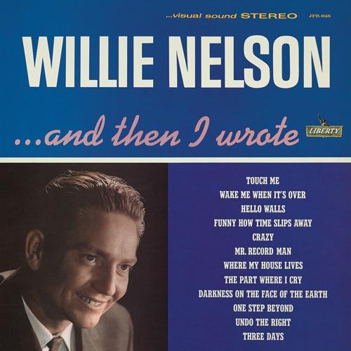 WILLIE NELSON 'AND THEN I WROTE' LP - YELLOW - Image 2
