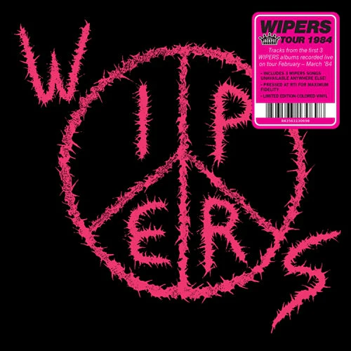 WIPERS 'WIPERS (AKA WIPERS TOUR 84)' LP - PINK FLORESCENT - Image 2